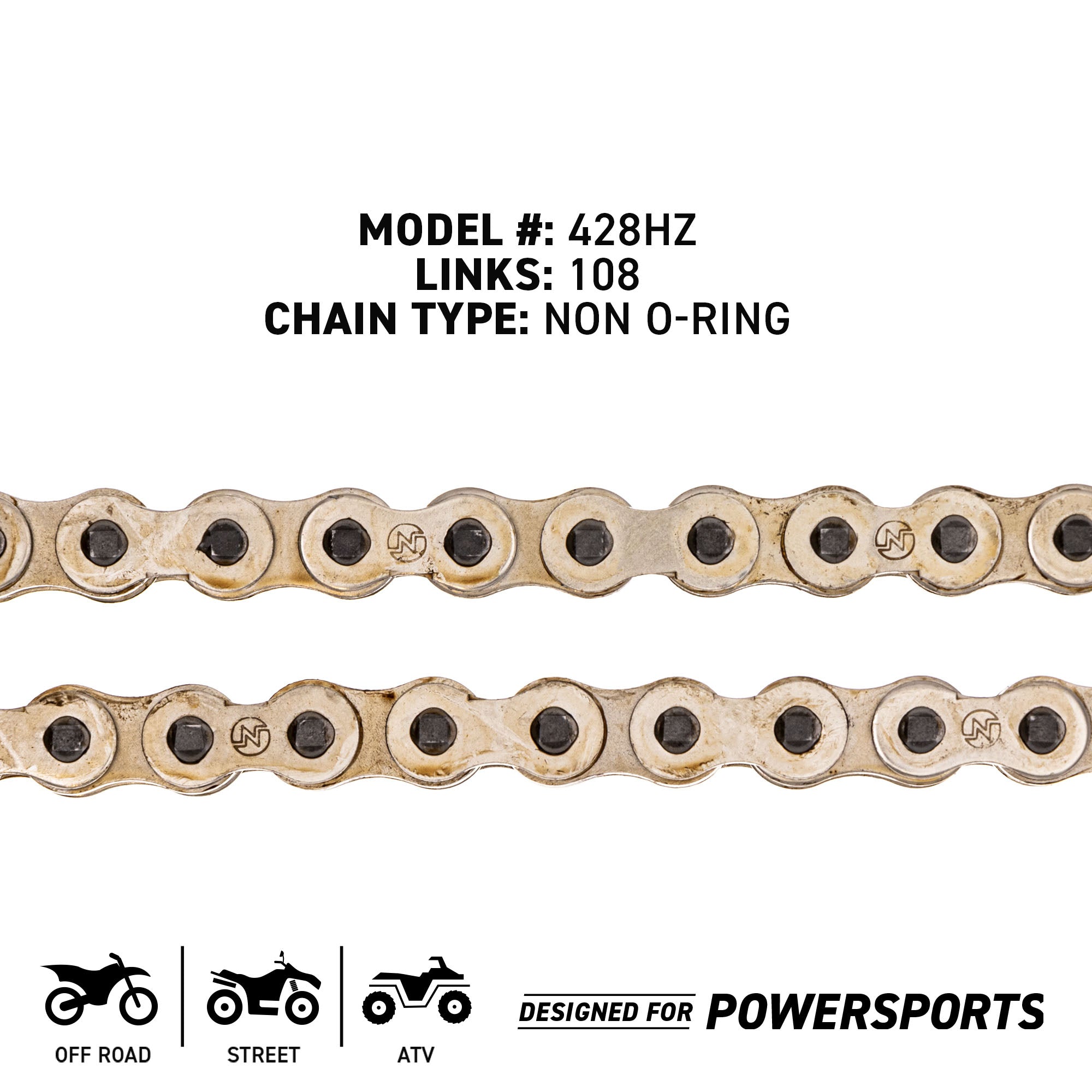 Sprocket Chain Set for Honda XL100S 15/42 Tooth 428 Rear Front Kit