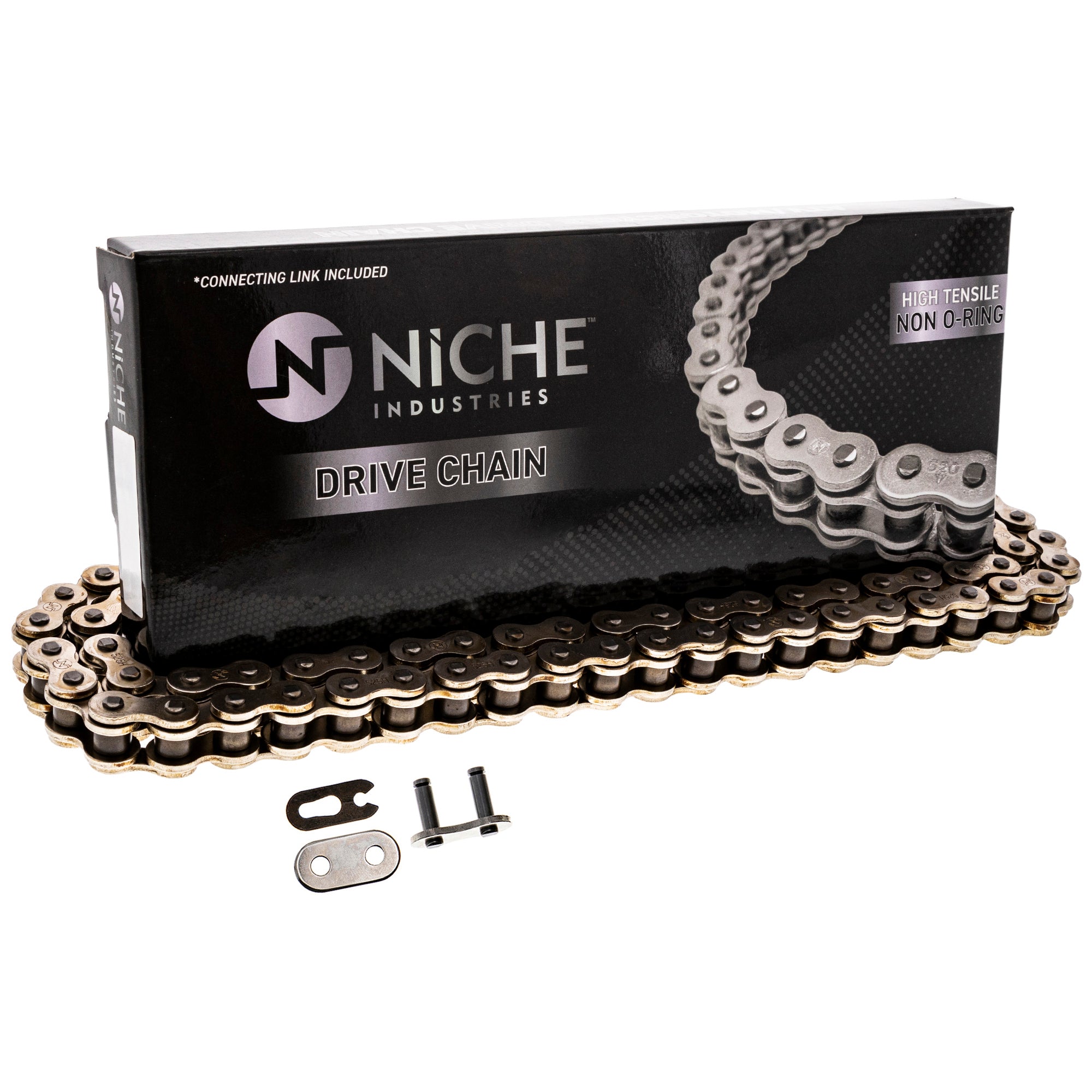 525 Drive Chain 106 Links Standard Non O-Ring with Connecting Master