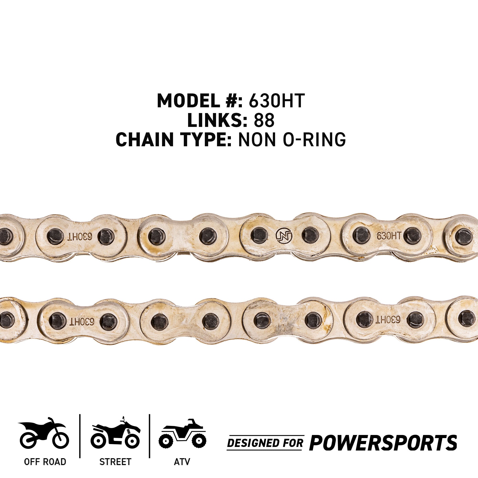 NICHE 519-CDC2296H Chain for zOTHER Super KZ750 KZ700 Hondamatic 5185