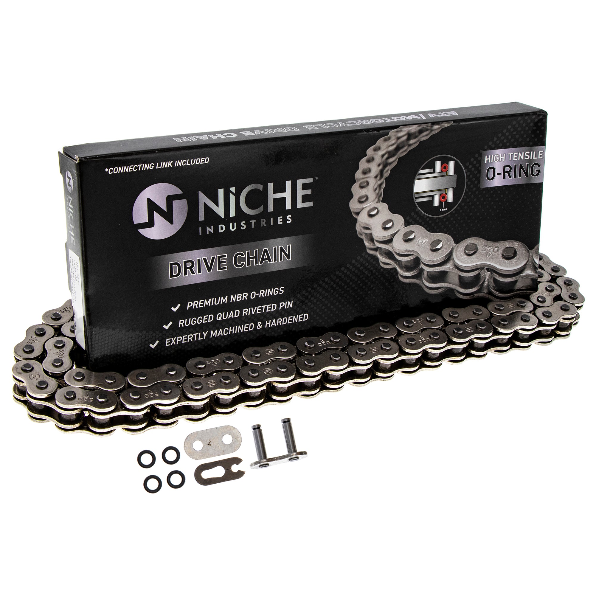 NICHE MK1004160 Drive Sprockets & Chain Kit for zOTHER Honda