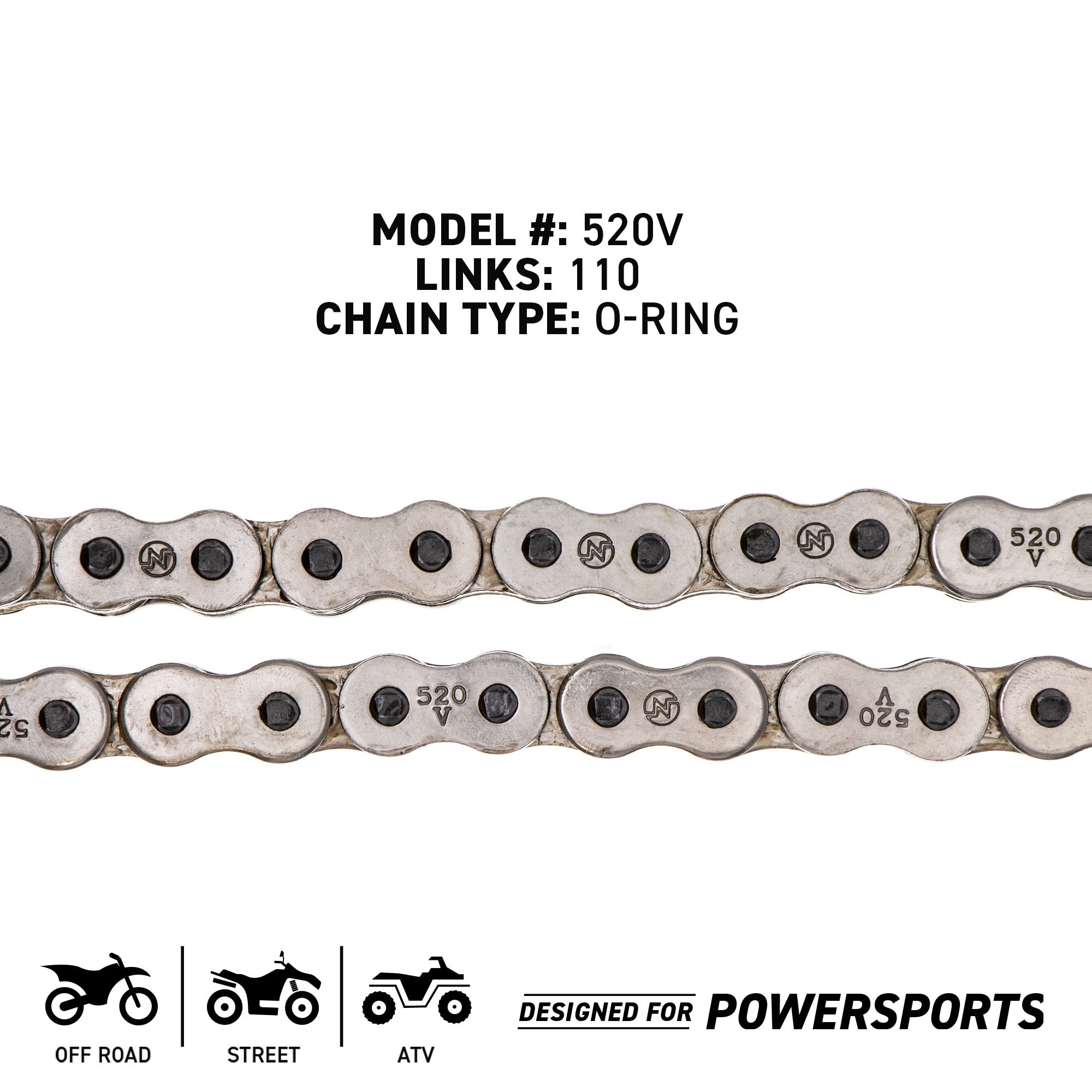 Sprocket Chain Set for Suzuki DR350 14/44 Tooth 520 Front Rear Kit