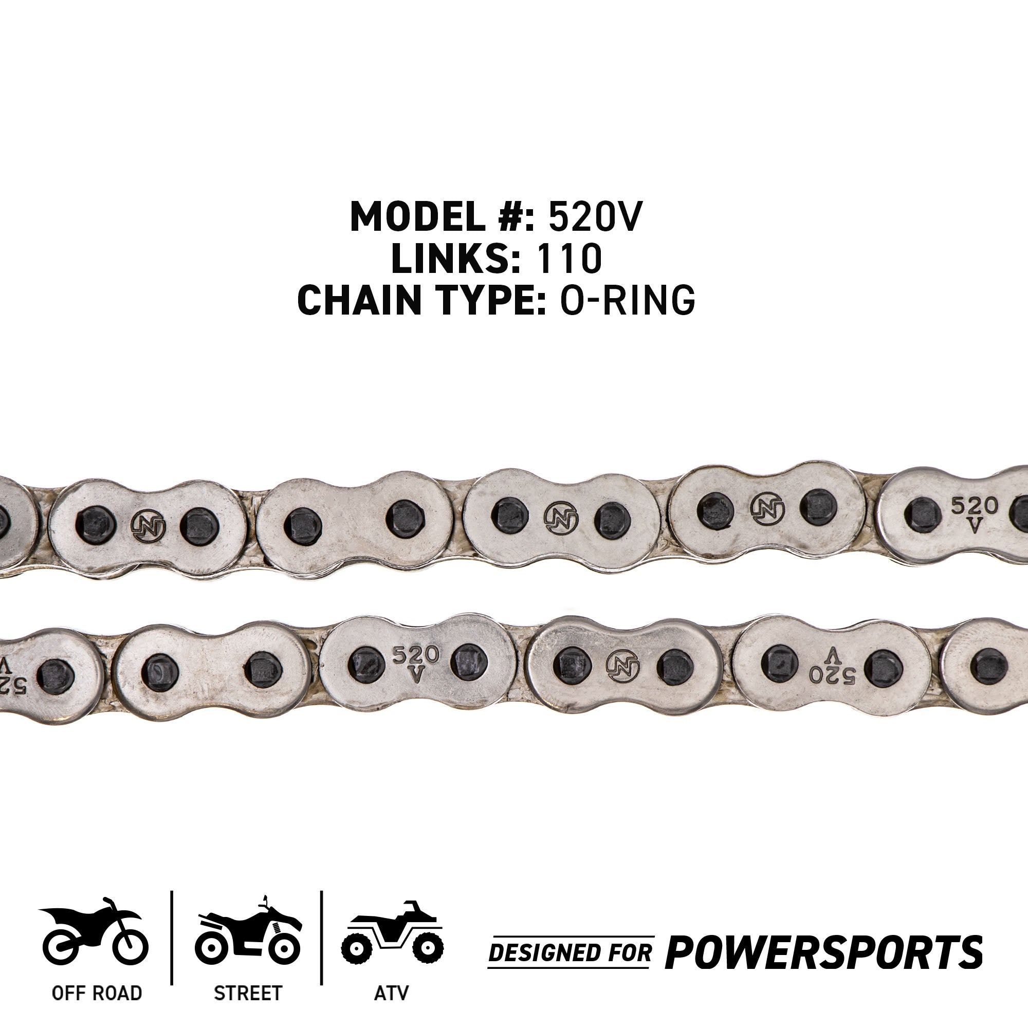 Sprocket Chain Set for KTM 125 Enduro 13/48 Tooth 520 Front Rear Kit