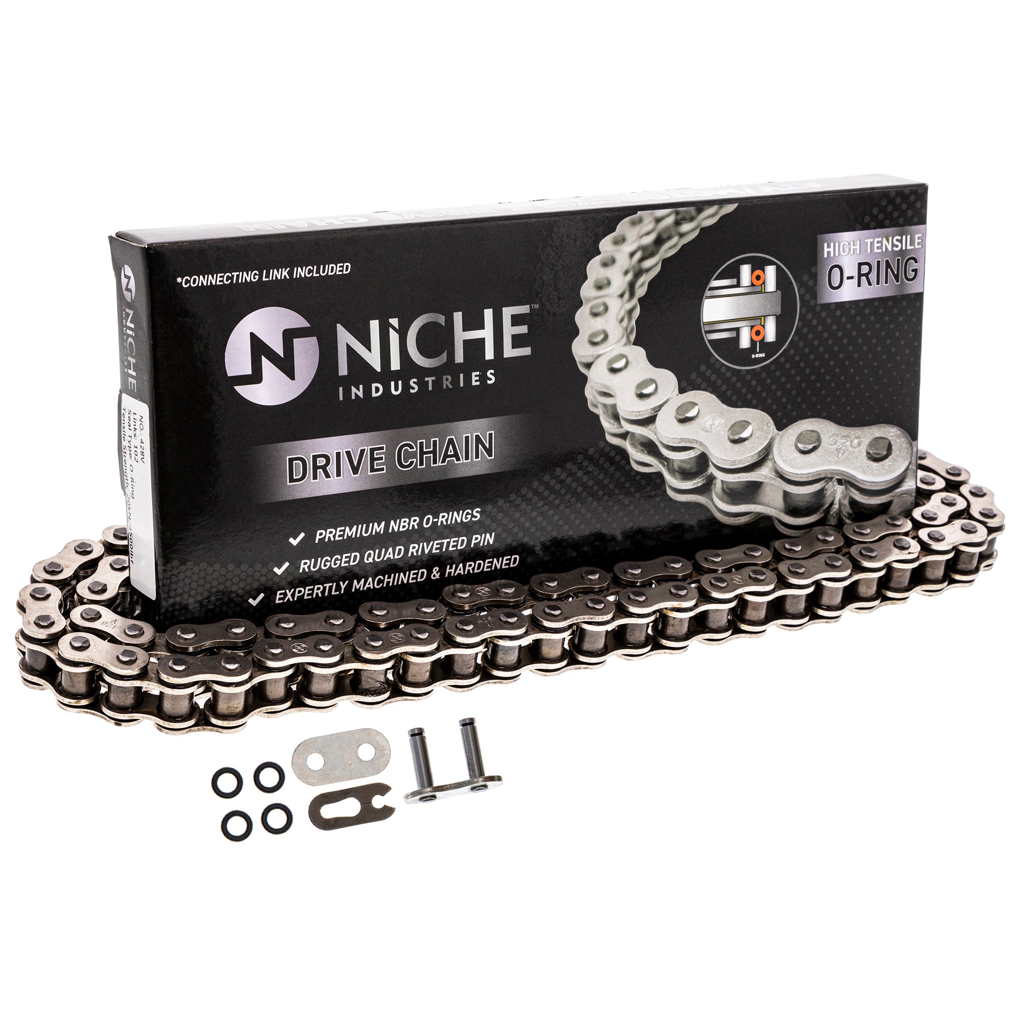 NICHE MK1004386 Drive Sprockets & Chain Kit for zOTHER Kawasaki