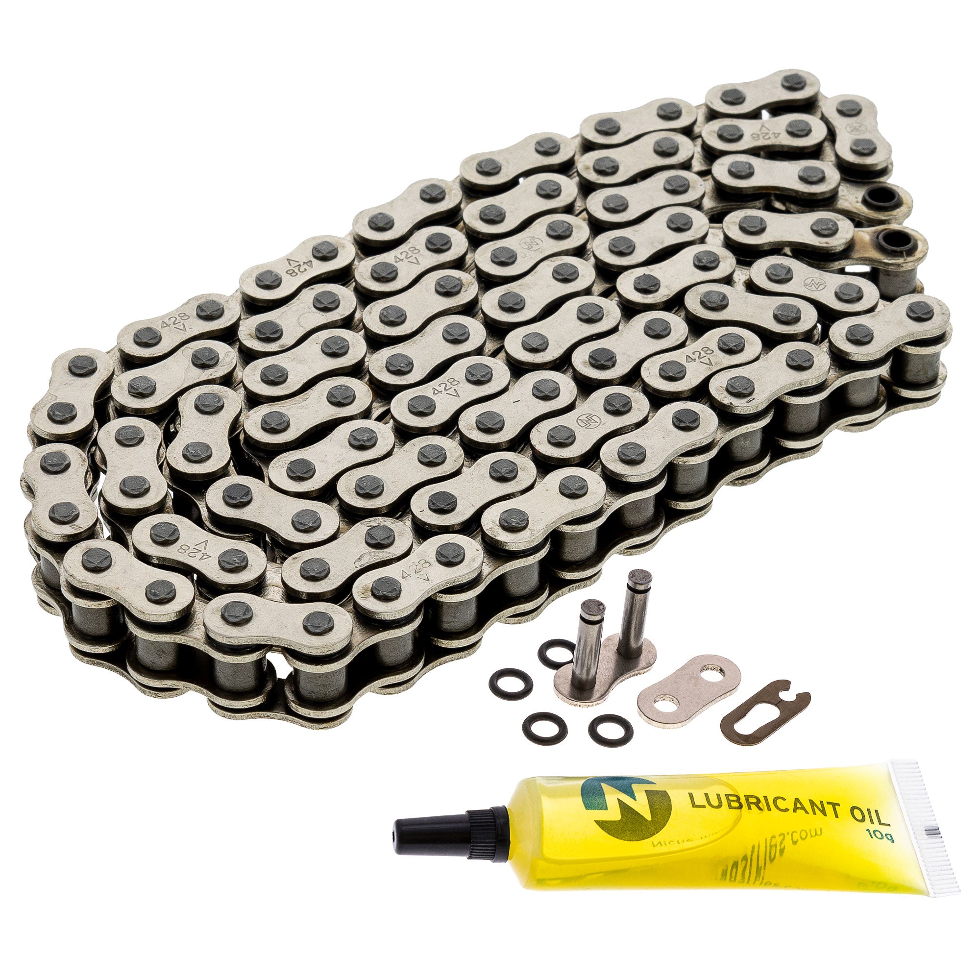 Drive Chain 100 O-Ring w/ Master Link for zOTHER TRX90 SporTrax Mojave KLT110 5297 NICHE 519-CDC2308H