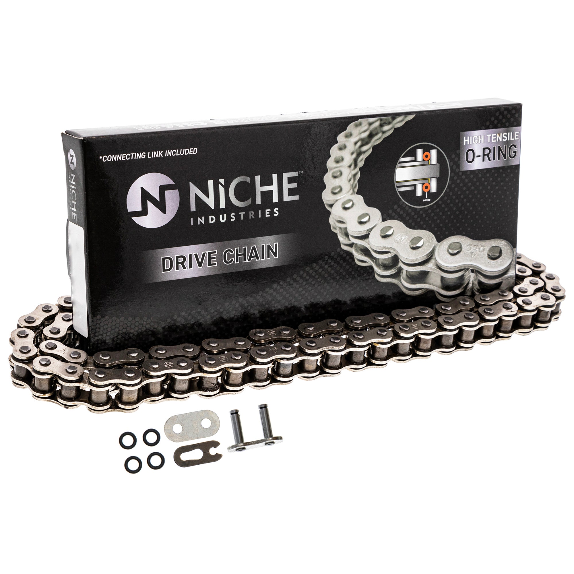 428 Drive Chain 130 Links O-Ring With Connecting Master Link