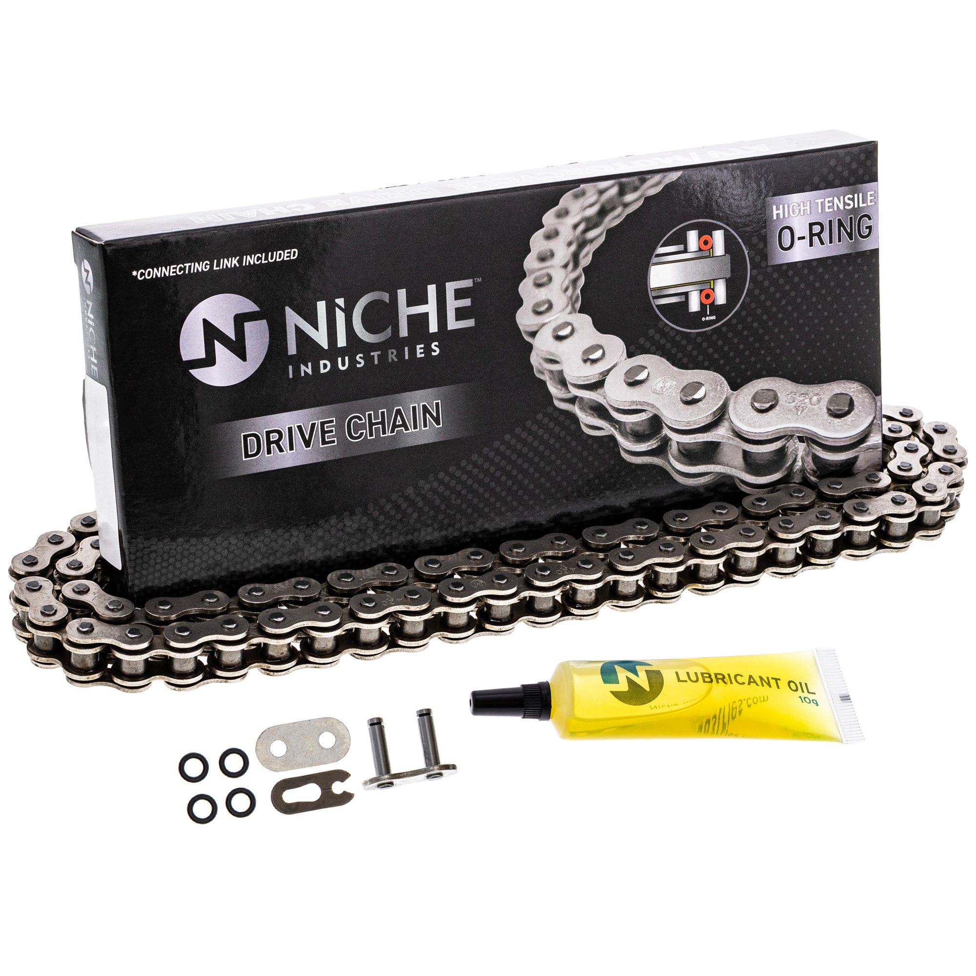 420 Drive Chain 132 Links O-Ring With Connecting Master Link