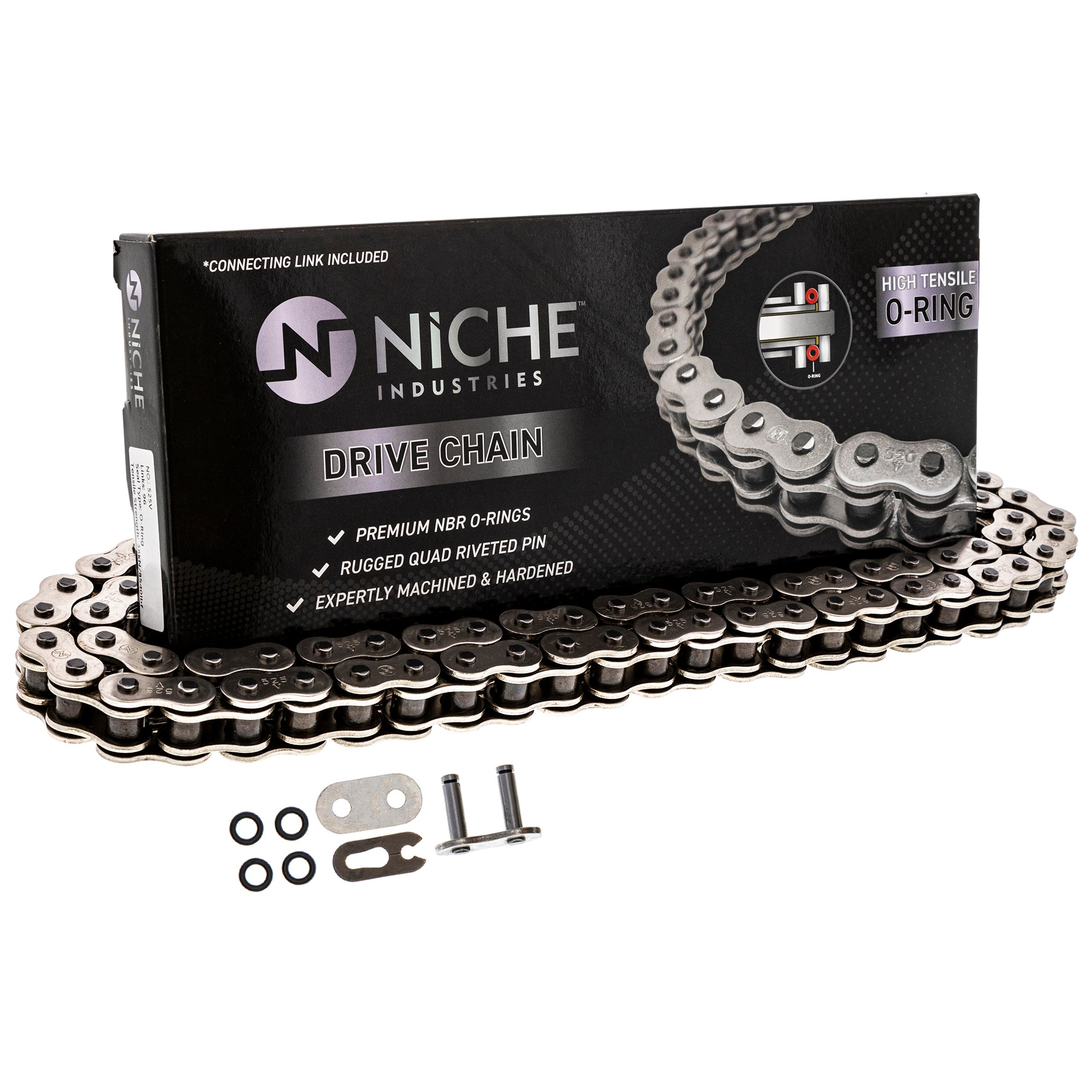 NICHE MK1004501 Drive Sprockets & Chain Kit for zOTHER Triumph