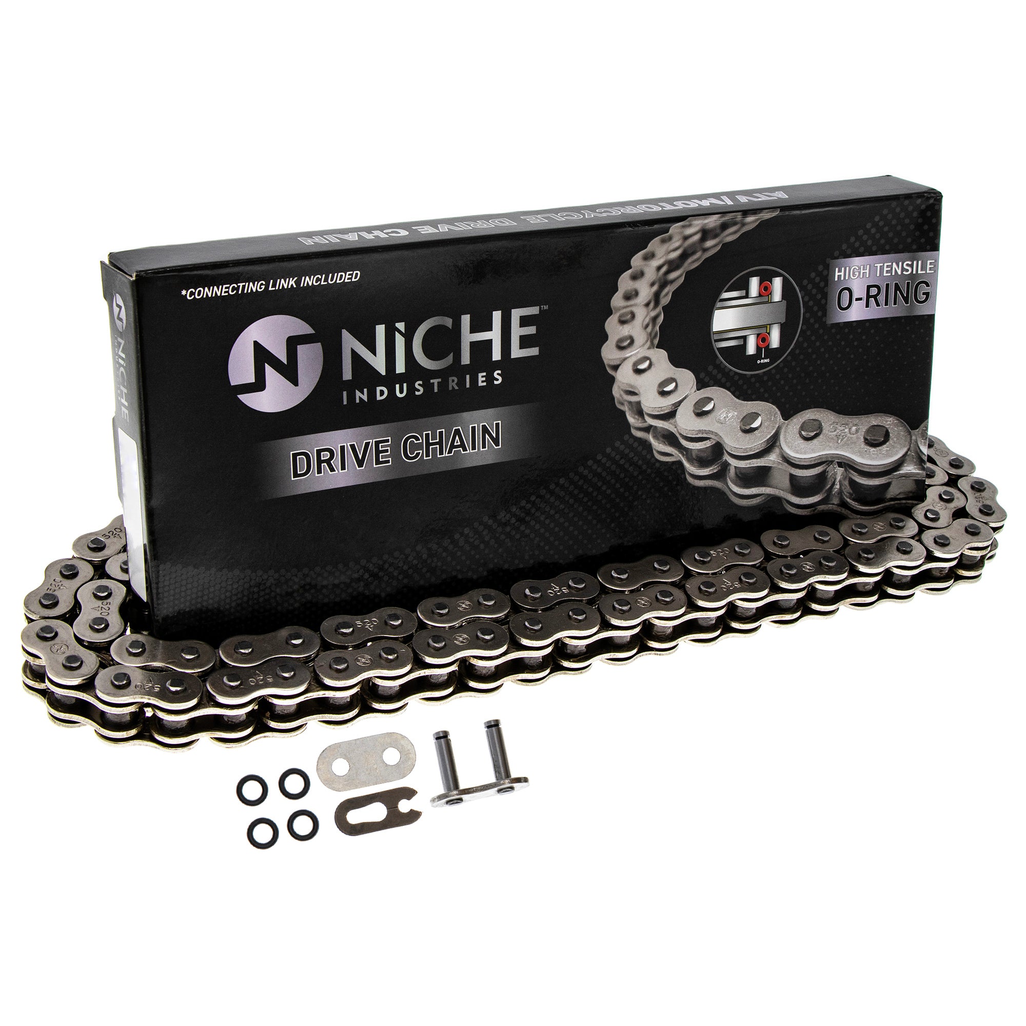 520 Drive Chain 88 Links O-Ring With Connecting Master Link Motorcycle