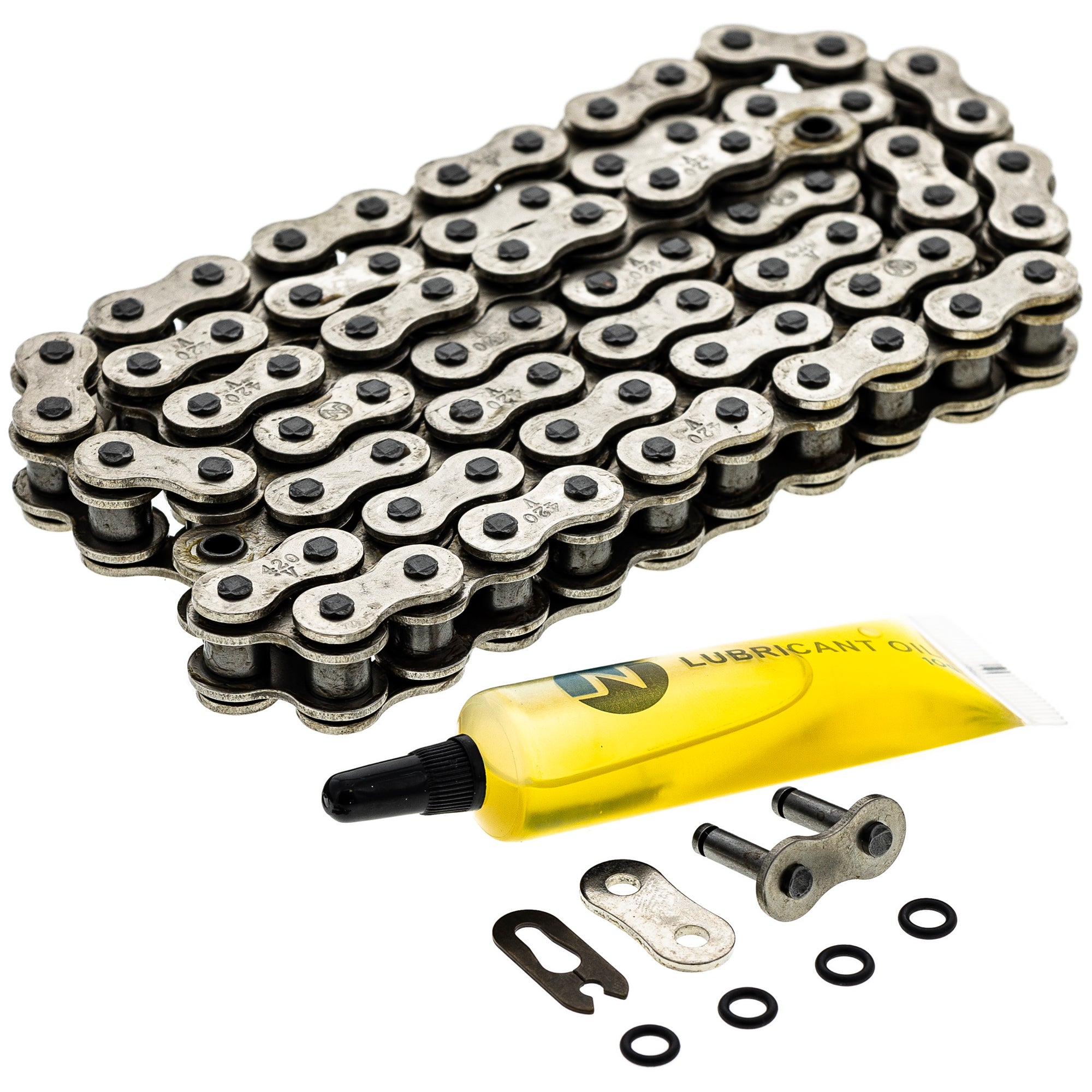 Drive Chain 76 O-Ring w/ Master Link for zOTHER Honda Monkey Mini FourTrax ATC70 NICHE 519-CDC2429H