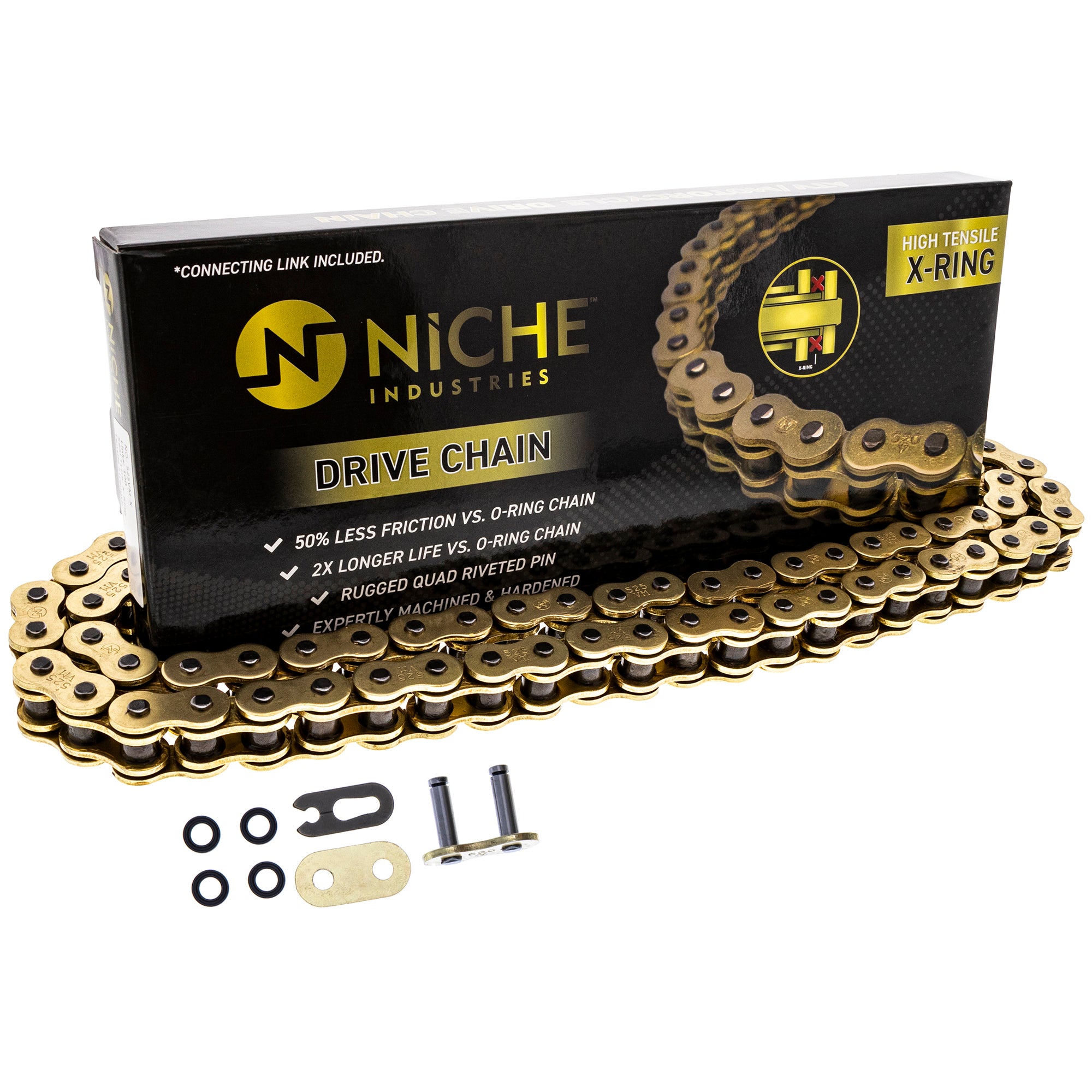NICHE MK1004879 Drive Sprockets & Chain Kit for zOTHER Z1000