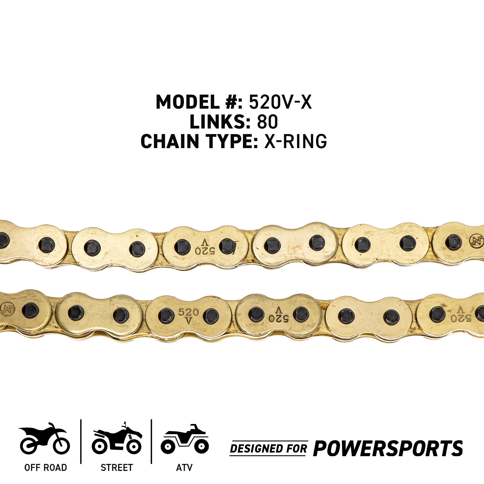 Sprocket Chain Set for Polaris Trail Boss 325 2x4 11/42 Tooth 520