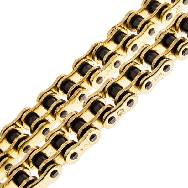 Gold 630 X-Ring Chain 86 Links With Connecting Master Link Motorcycle
