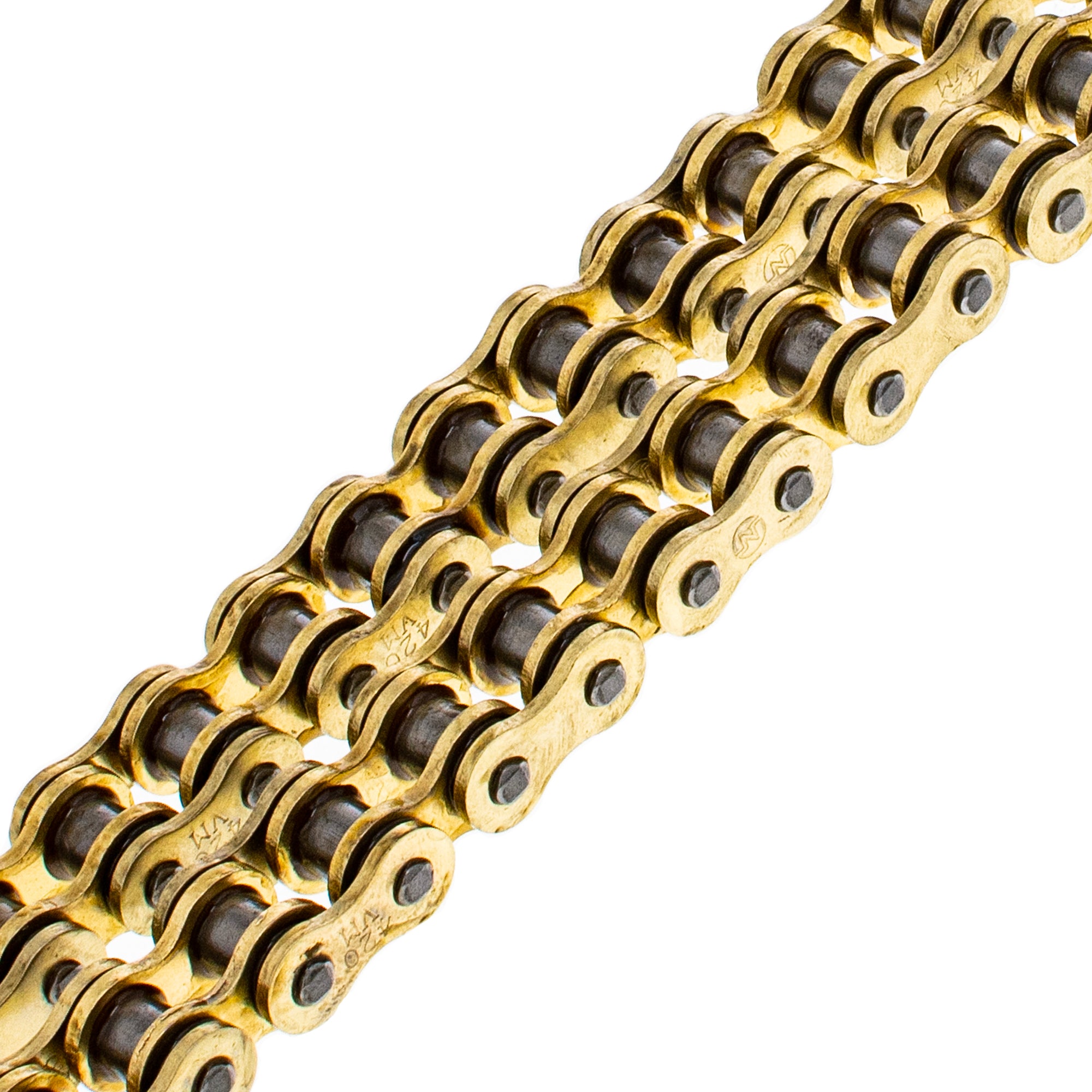 Gold 420 X-Ring Chain 122 Links With Connecting Master Link Motorcycle