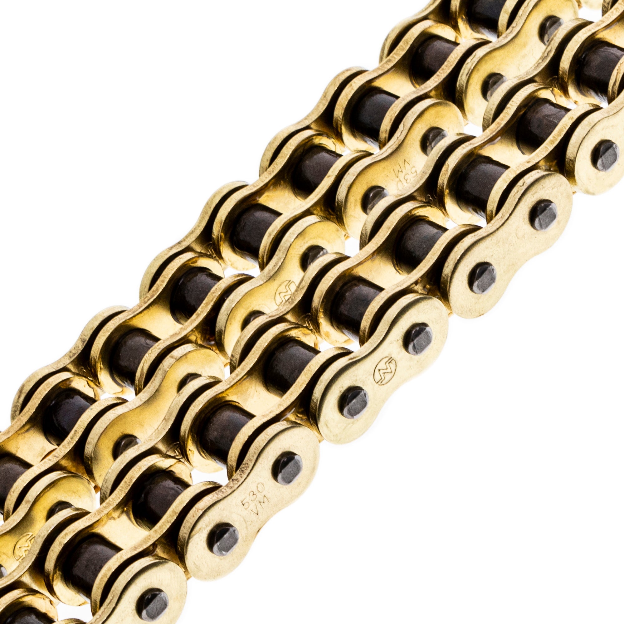 Gold X-Ring Chain 122 w/ Master Link for zOTHER Yamaha 94582-10122-00 5495 530VX-122 NICHE 519-CDC2506H