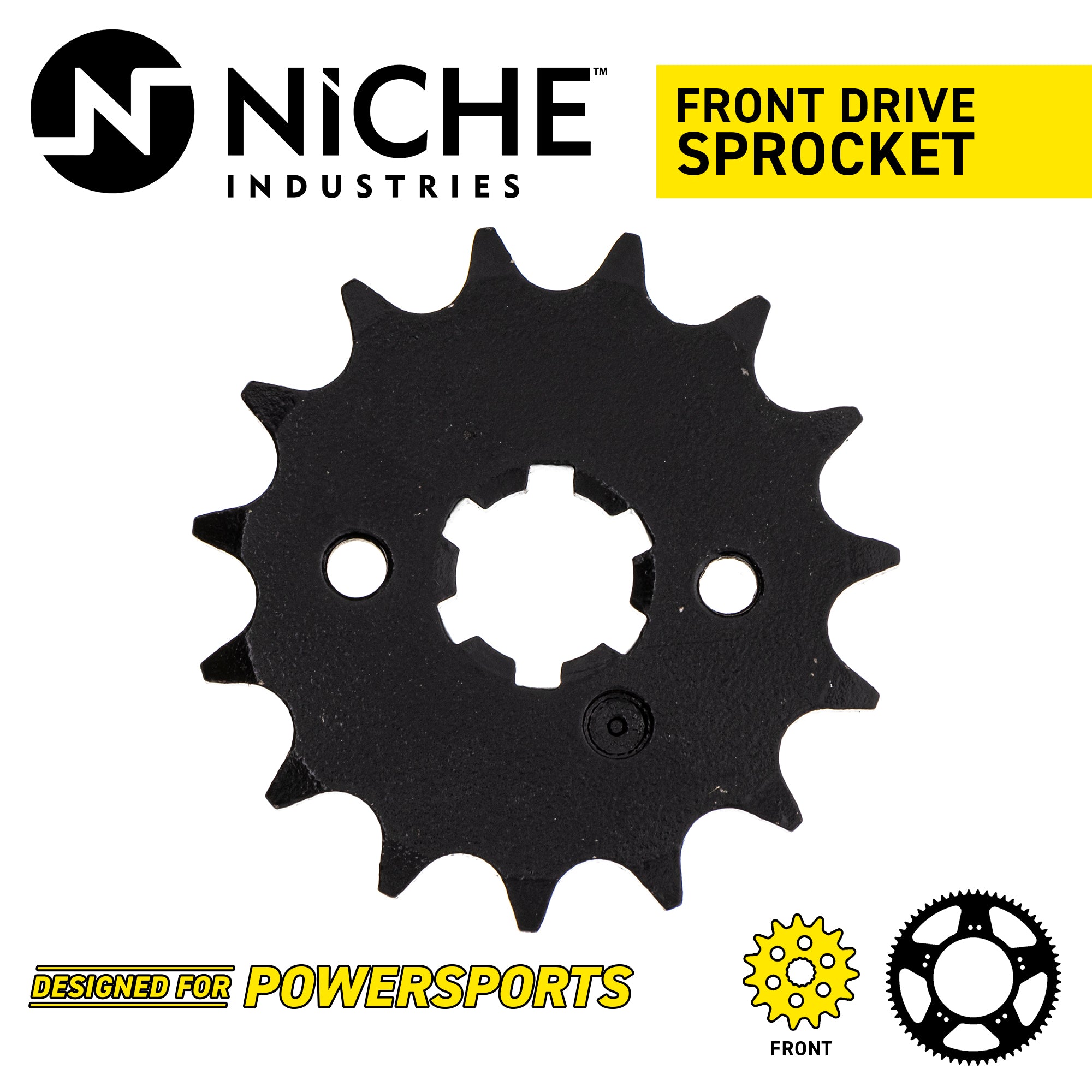 NICHE 519-CDS2227P Front Drive Sprocket for Yamaha Kawasaki JT