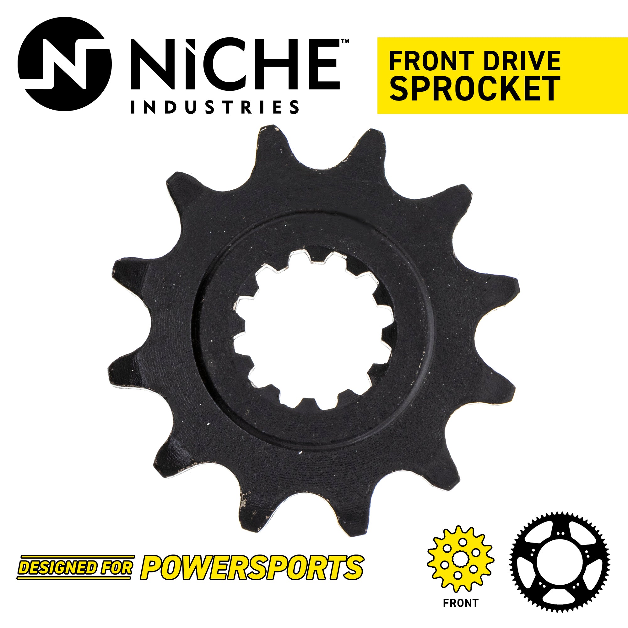 NICHE 519-CDS2260P Front Drive Sprocket for JT Sprocket RS50