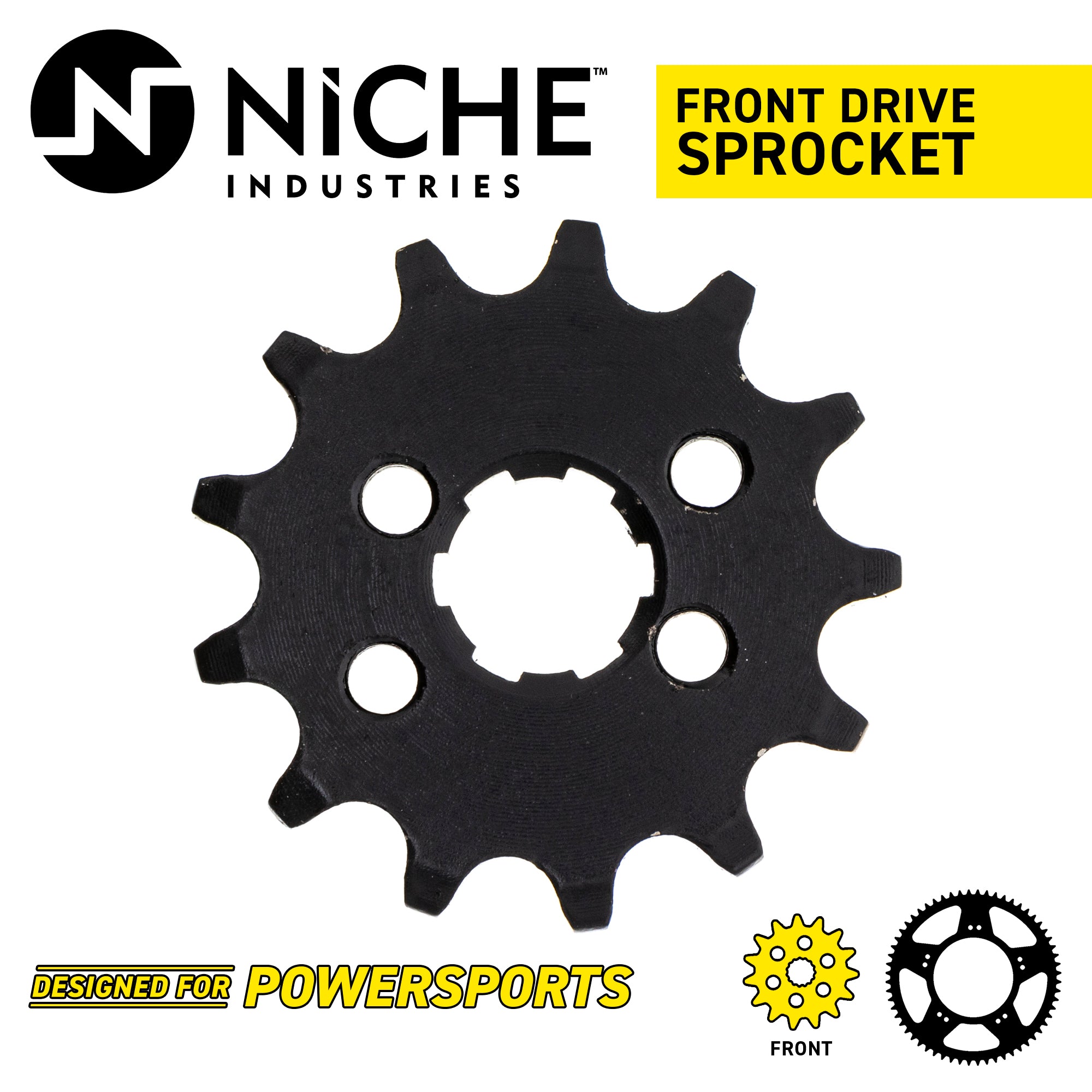 NICHE 519-CDS2272P Front Drive Sprocket for zOTHER JT Sprocket Honda