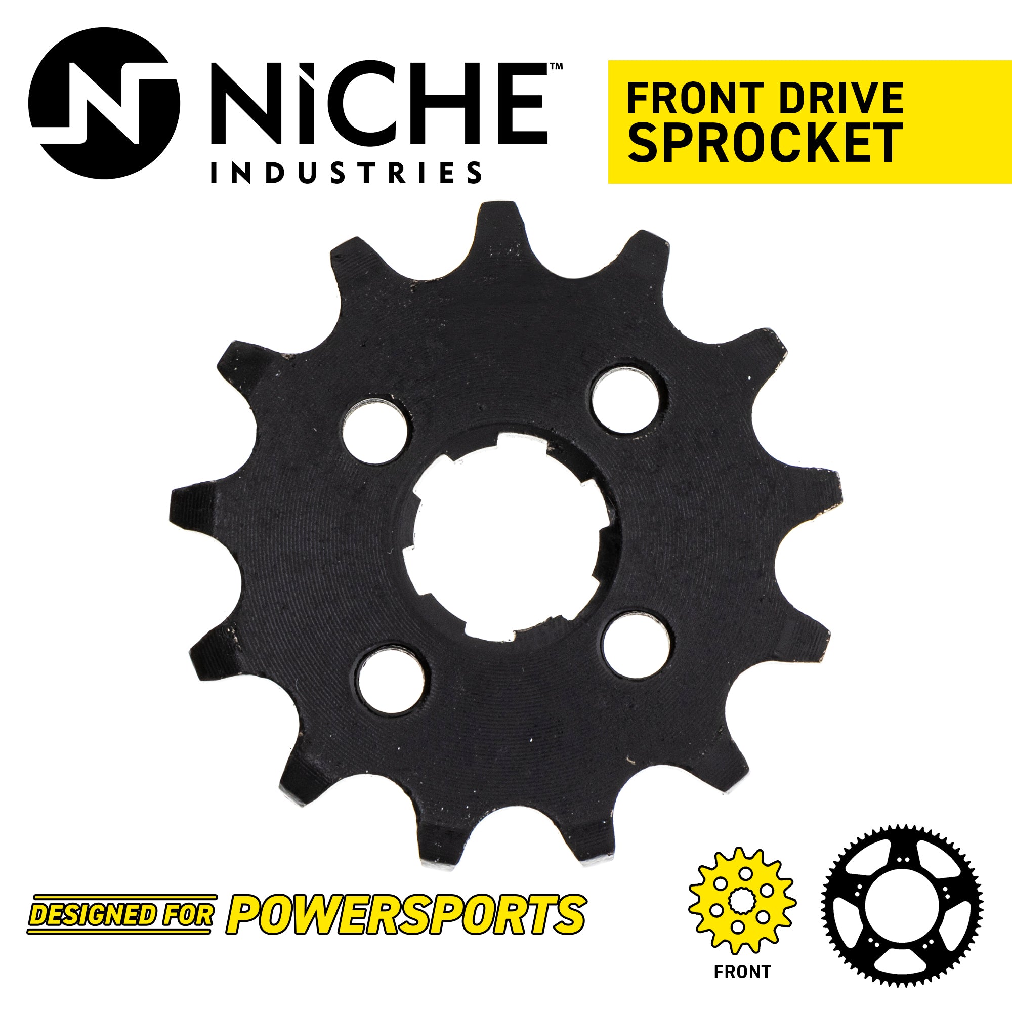NICHE 519-CDS2273P Front Drive Sprocket for JT Sprocket MB5 JTF253-13