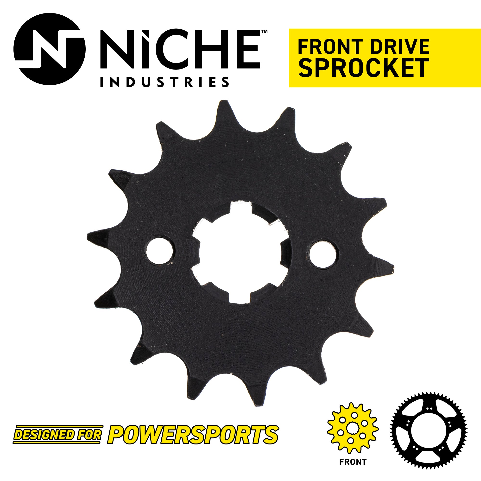 NICHE 519-CDS2270P Front Drive Sprocket for JT Sprocket TE125 SMS125