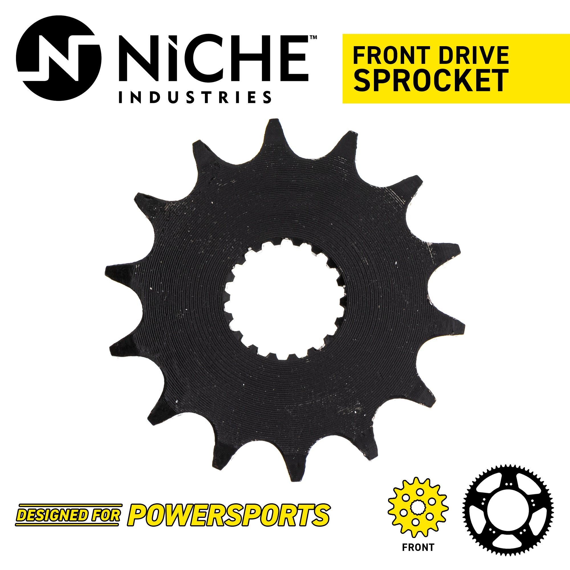 Sprocket Chain Set for Hyosung Cruise 125 14/48 Tooth 428 O-Ring Front