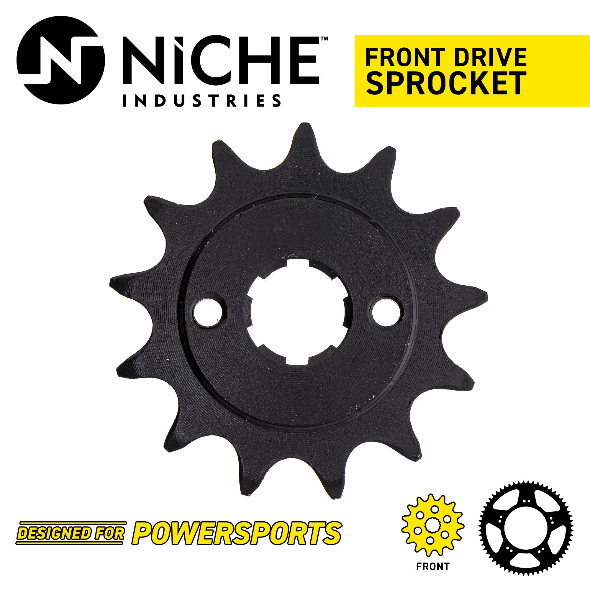 NICHE 519-CDS2202P Front Drive Sprocket for JT Sprocket Honda CR125R