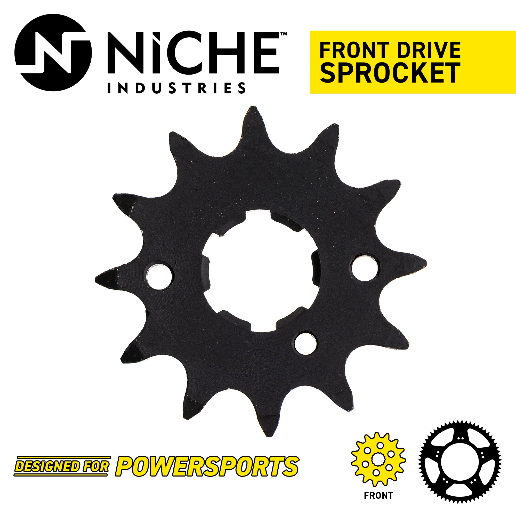 NICHE 519-CDS2205P Front Drive Sprocket for Yamaha JT Sprocket Tri