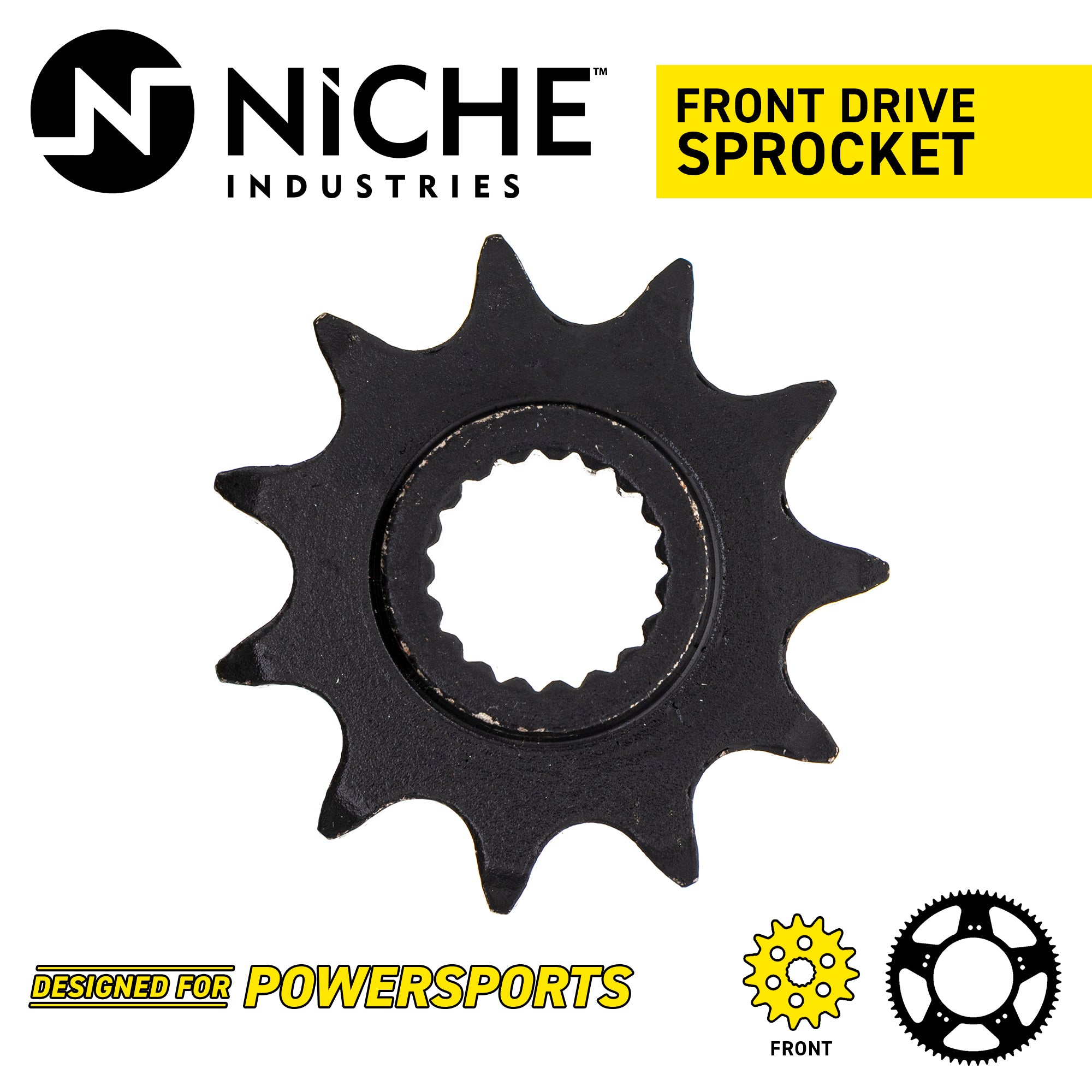 NICHE 519-CDS2322P Front Drive Sprocket for Polaris JT Sprocket