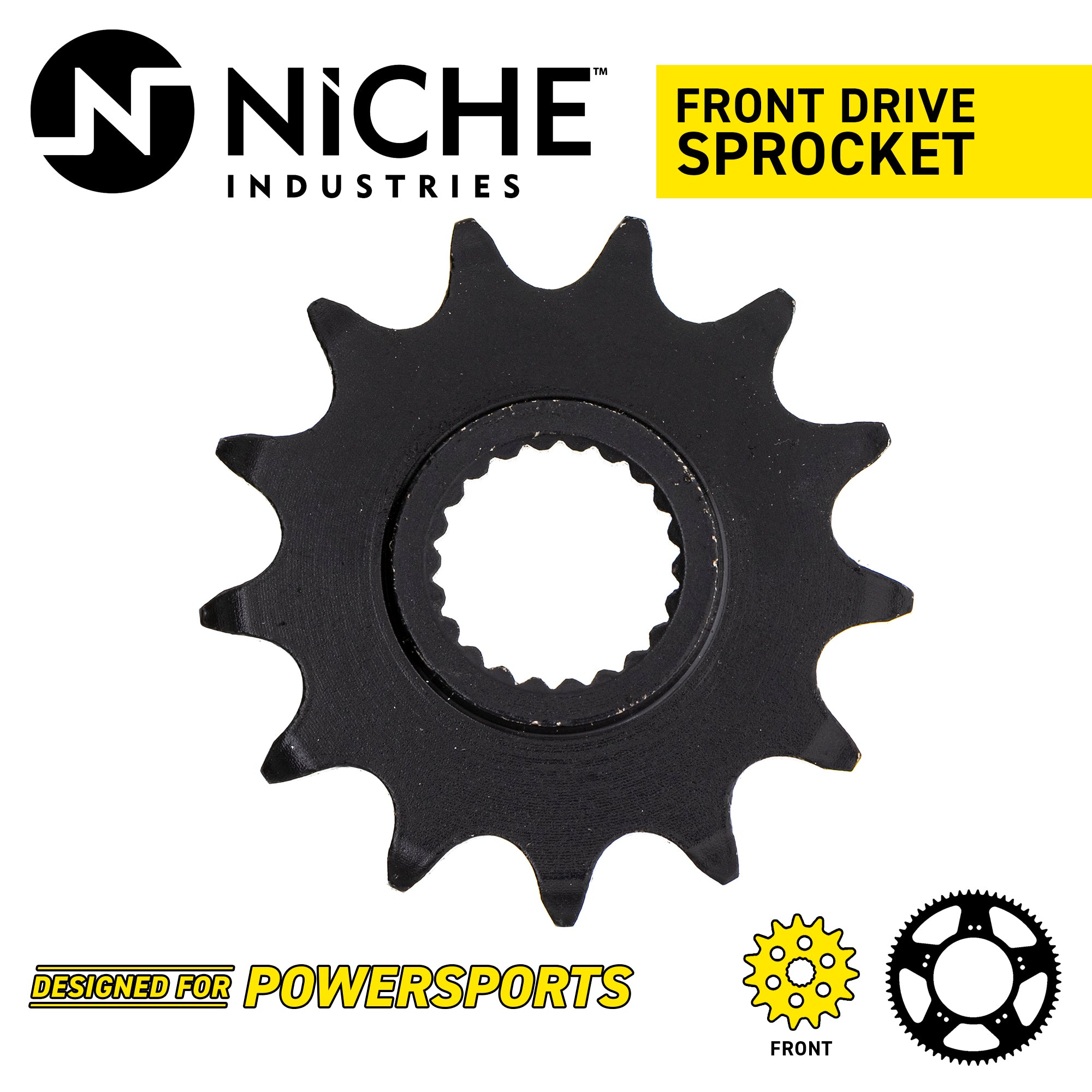 NICHE 519-CDS2337P Front Drive Sprocket for Polaris JT Sprocket