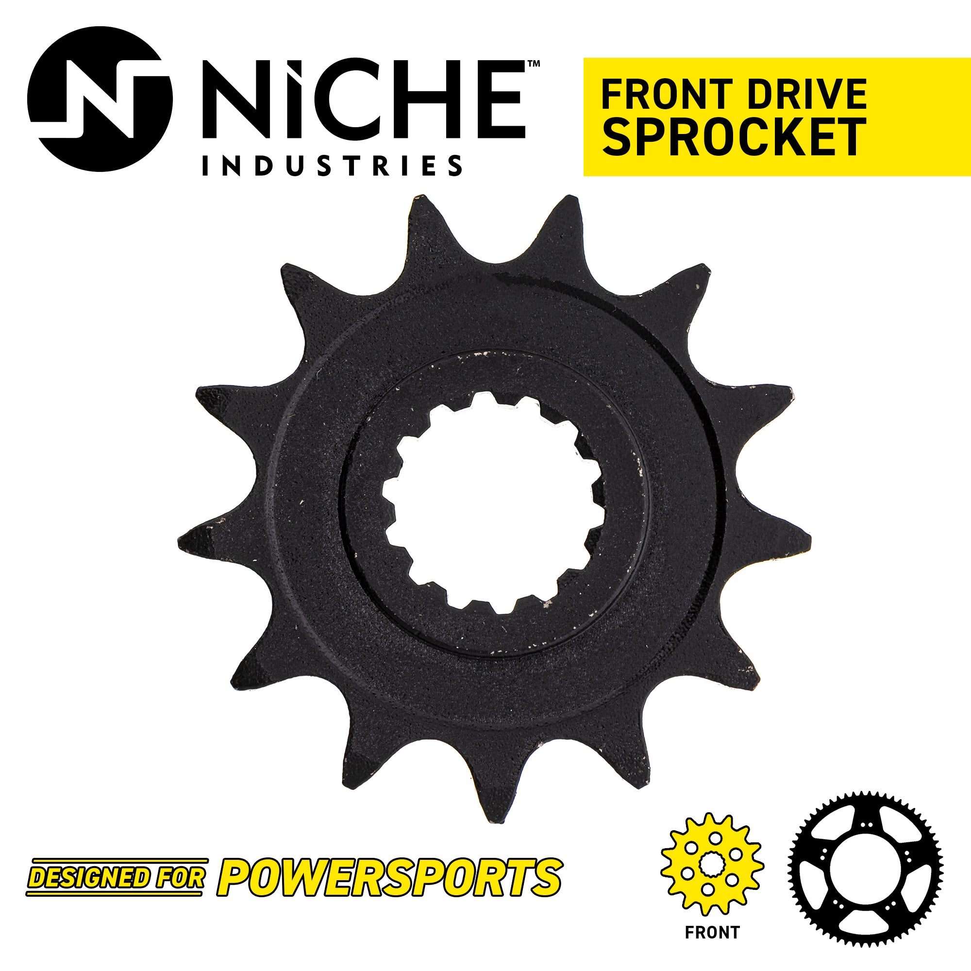 NICHE 519-CDS2338P Front Drive Sprocket for JT Sprocket SM515 SM450