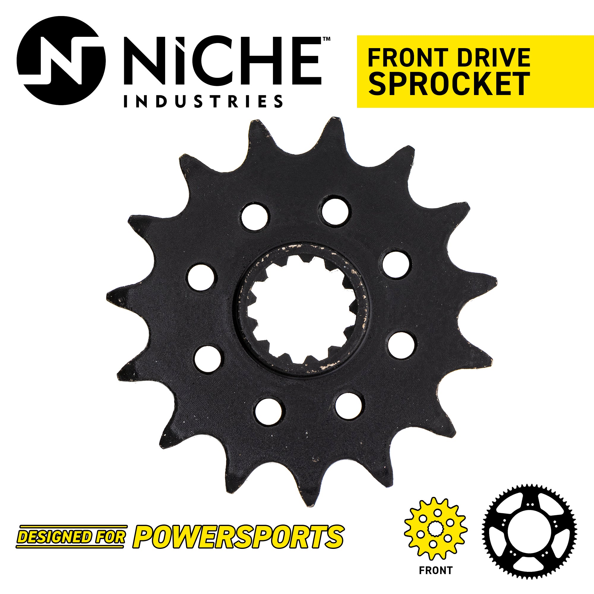 Sprocket Chain Set for Suzuki DR350 DR350SE 15/44 Tooth 520 Front Rear