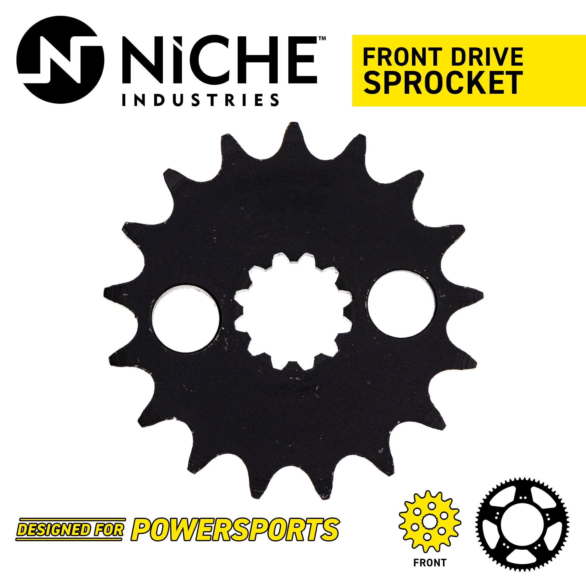 NICHE 519-CDS2350P Tooth Front Drive Sprocket for Kawasaki JT