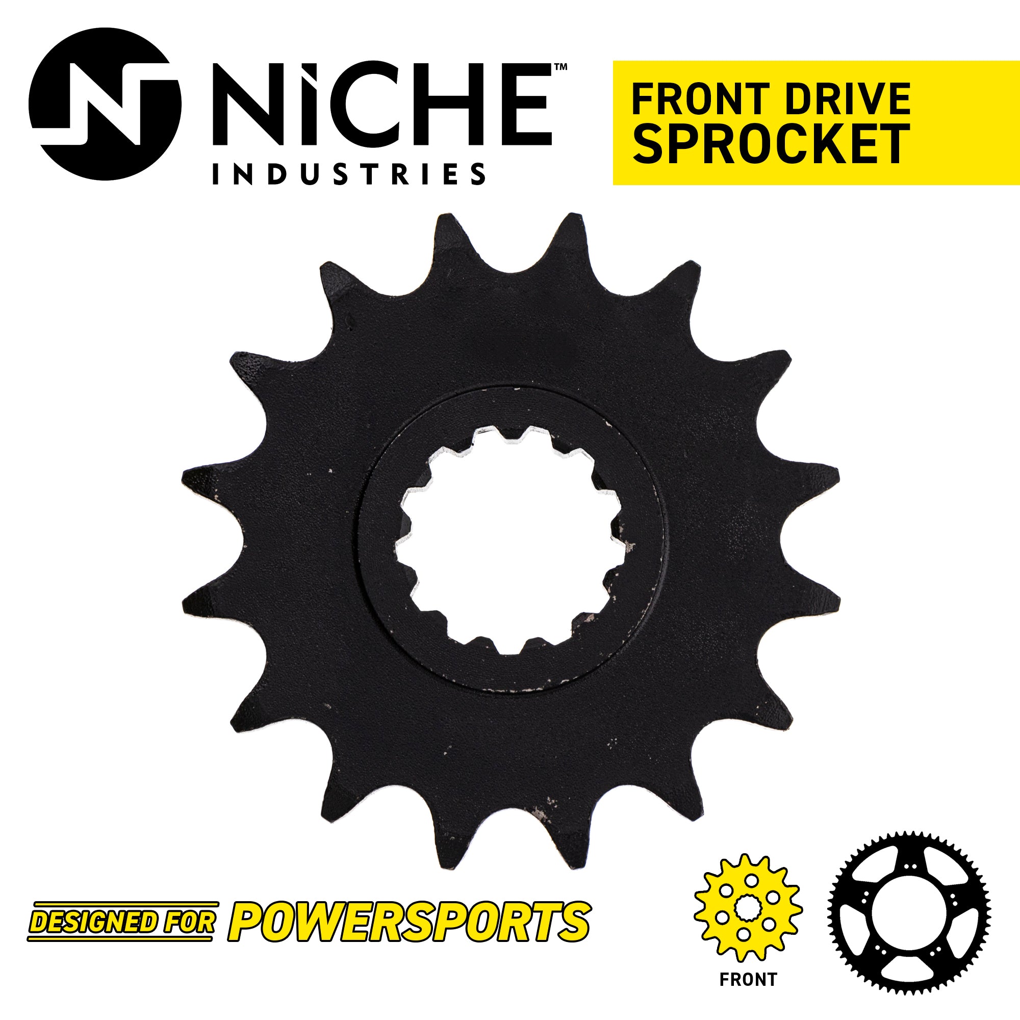 Sprocket Chain Set for Yamaha YZF R1 16/43 Tooth 530 O-Ring Front Rear