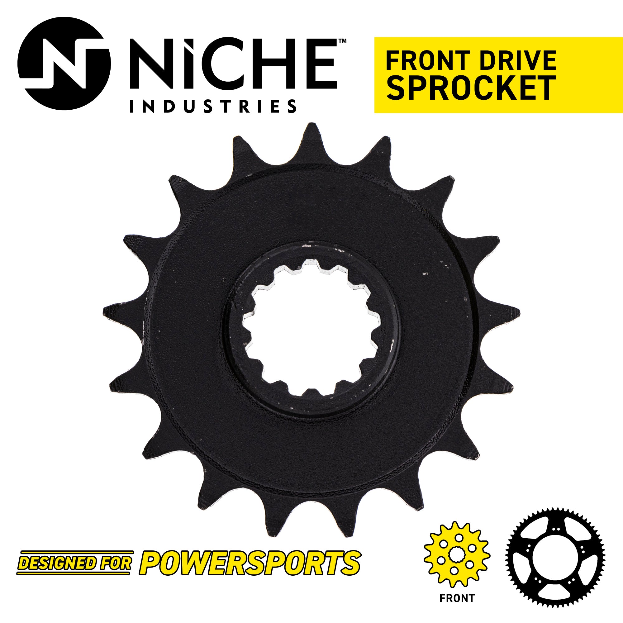 NICHE 519-CDS2385P Front Drive Sprocket for zOTHER S1000XR S1000RR