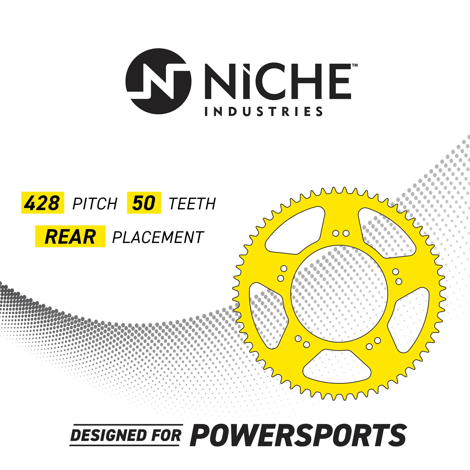 NICHE Rear Drive Sporcket JTR1355-50 519-CDS2449P