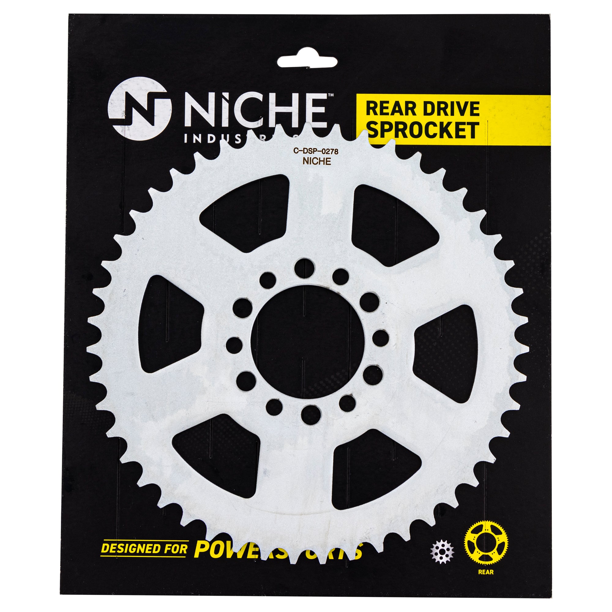 NICHE 519-CDS2490P Rear Drive Sprocket for zOTHER Yamaha JT Sprocket