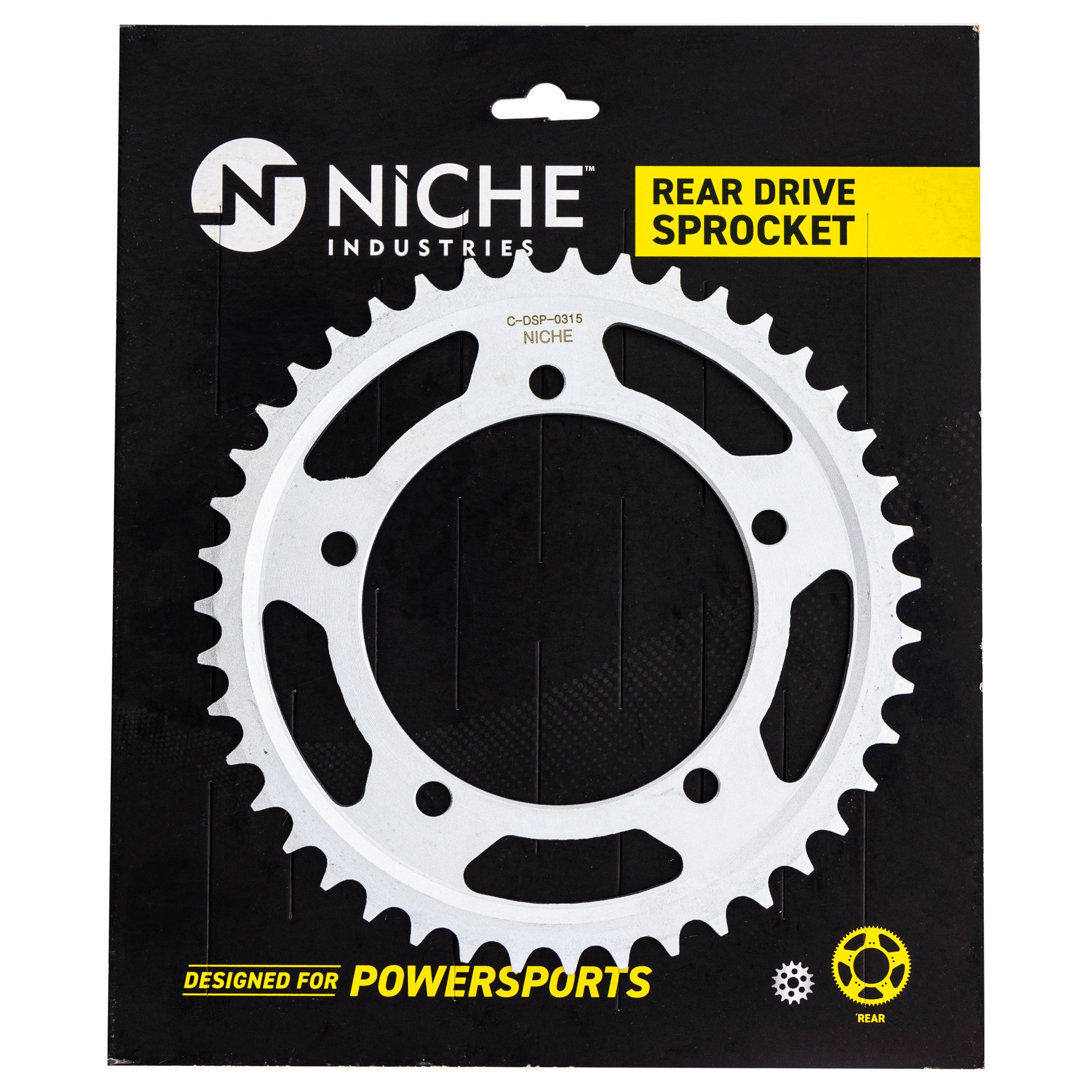 NICHE 519-CDS2537P Tooth Rear Drive Sprocket for zOTHER Triumph