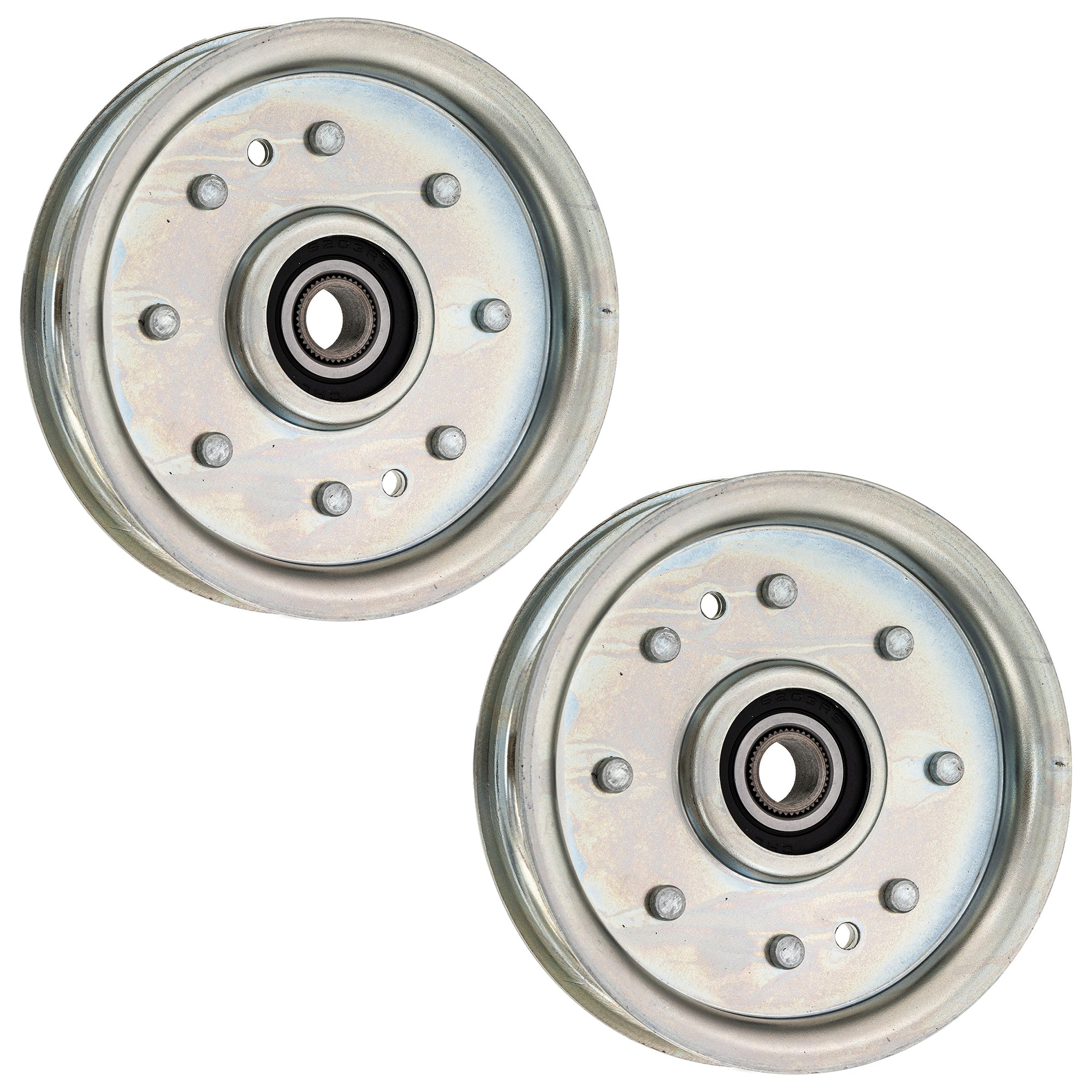 Idler Pulley Set 2-Pack for Toro Exmark Stens Snapper Scag Oregon MTD Cub Cadet Troy-Bilt 8TEN 810-CID2220L