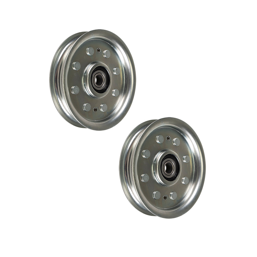 8TEN 810-CID2220L Idler Pulley Set 2-Pack for Toro Exmark Stens