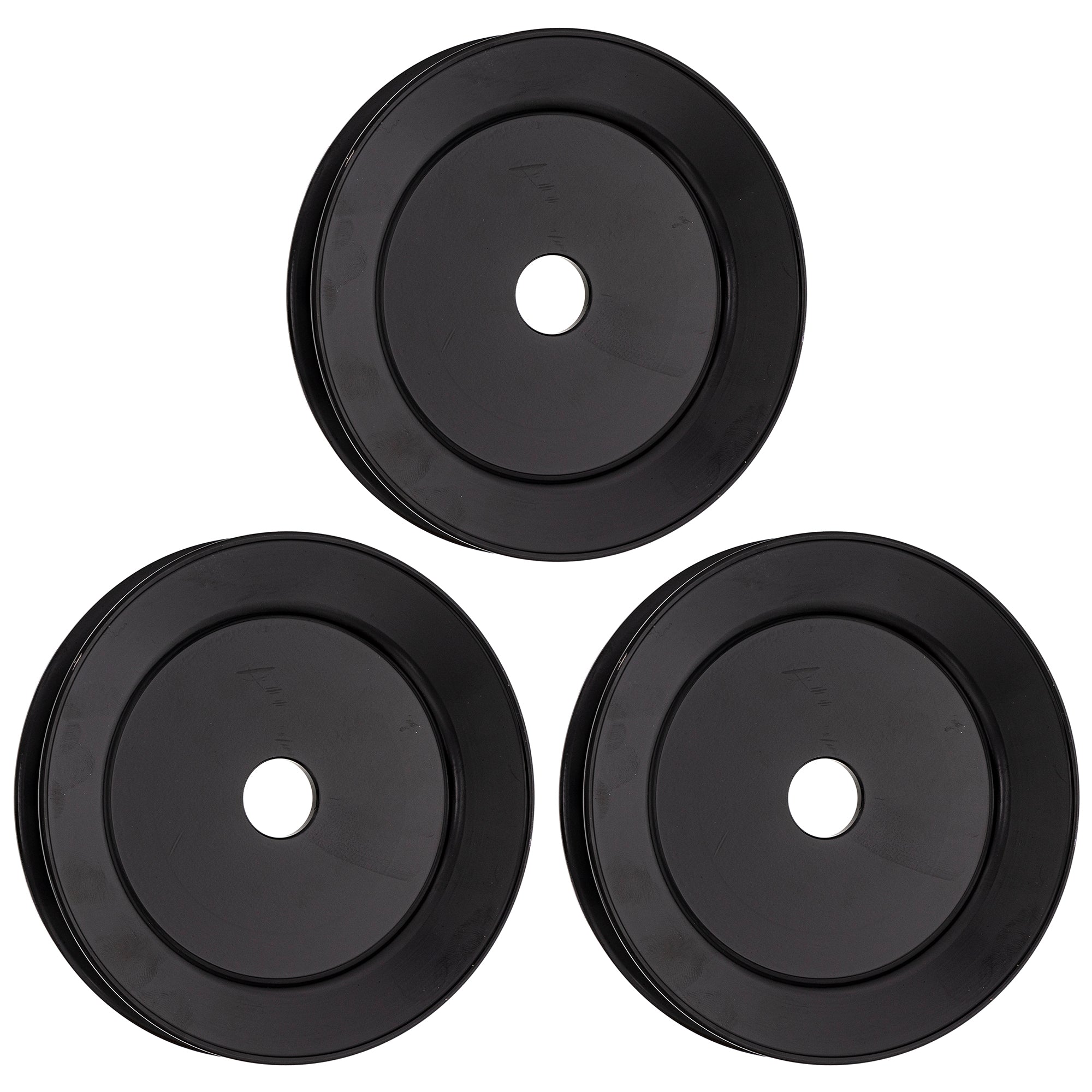 Spindle Pulley Set 3-Pack for Rotary MTD Cub Cadet Troy-Bilt Pro Cadet 756-04129 753-08171 8TEN 810-CPL2235Y