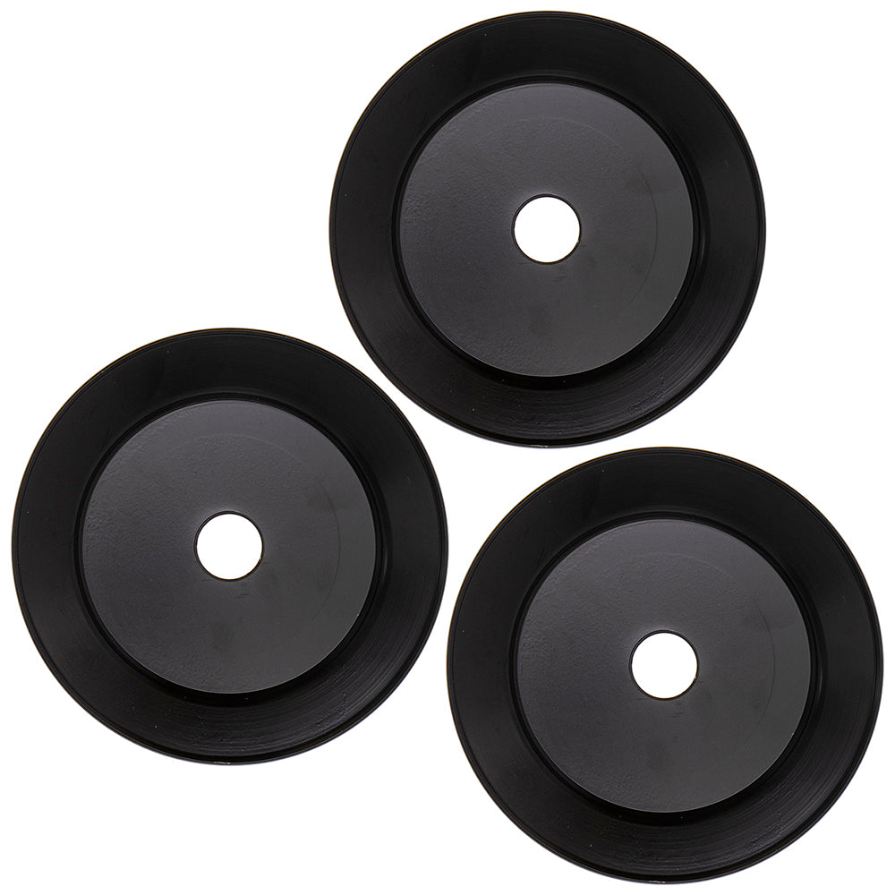 8TEN 810-CPL2235Y Spindle Pulley Set 3-Pack for Rotary MTD Cub Cadet