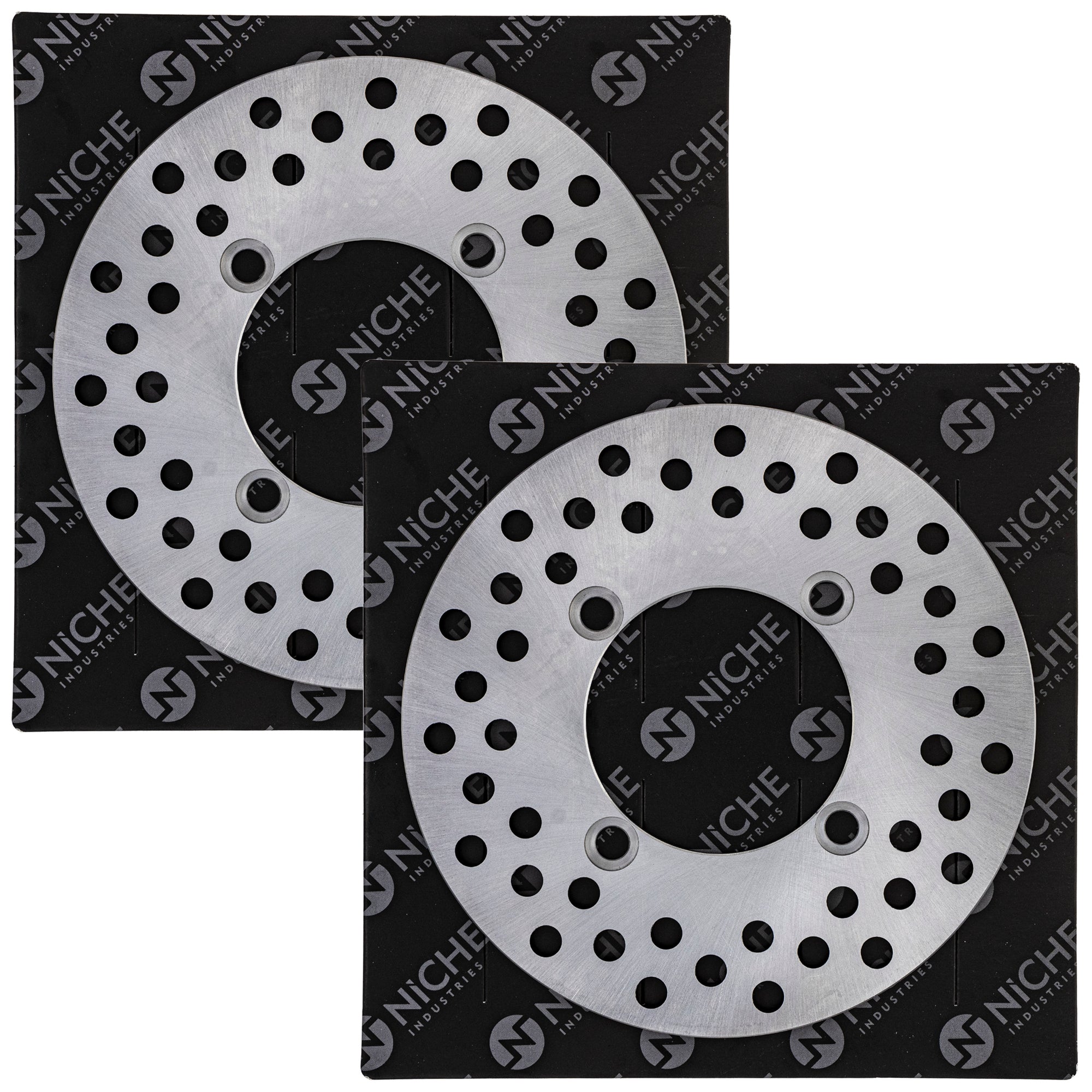Brake Rotor Set (Front & Rear) 2-Pack for zOTHER Pioneer Big NICHE 519-CRT2497R