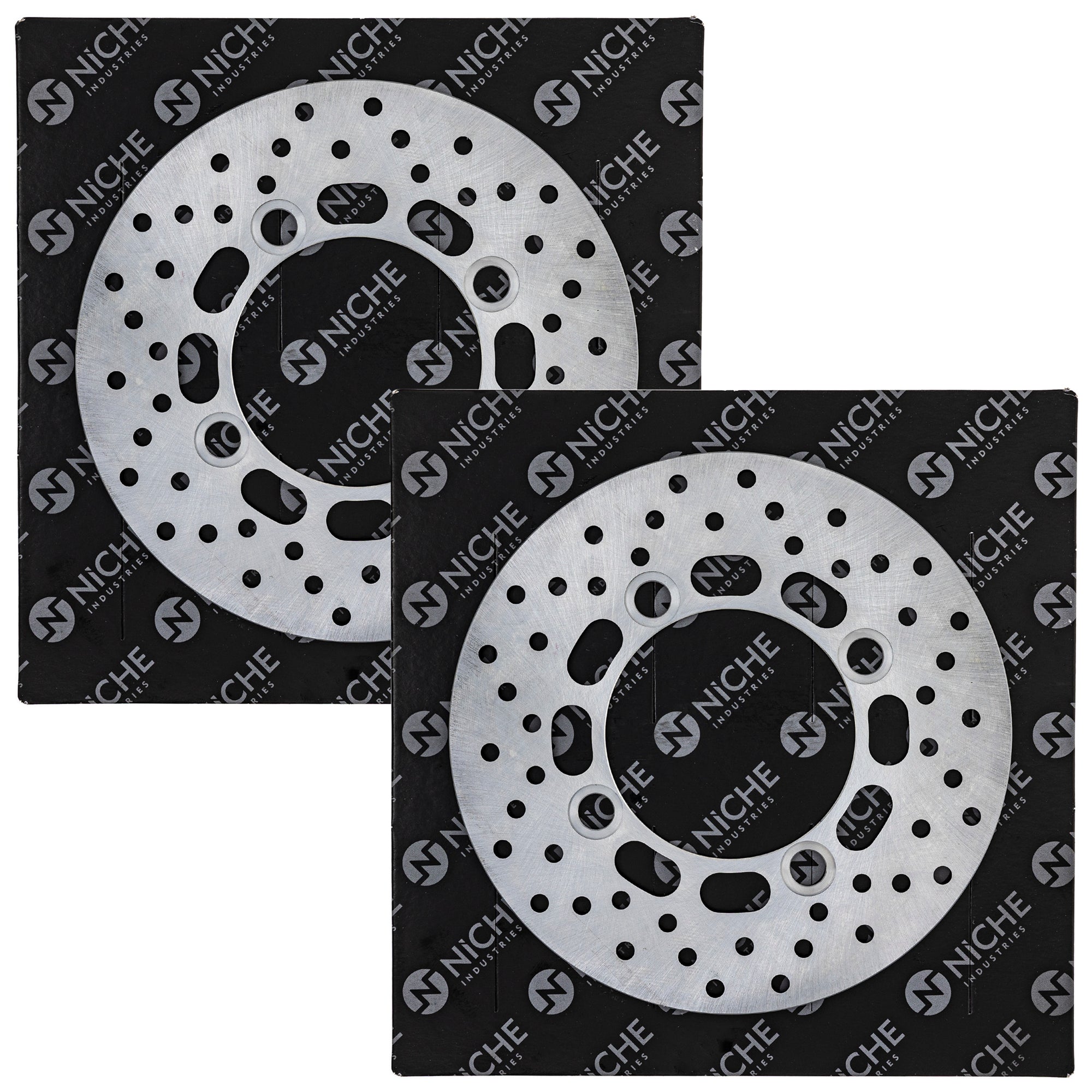 Brake Rotor Set (Front & Rear) 2-Pack for zOTHER Mule NICHE 519-CRT2498R