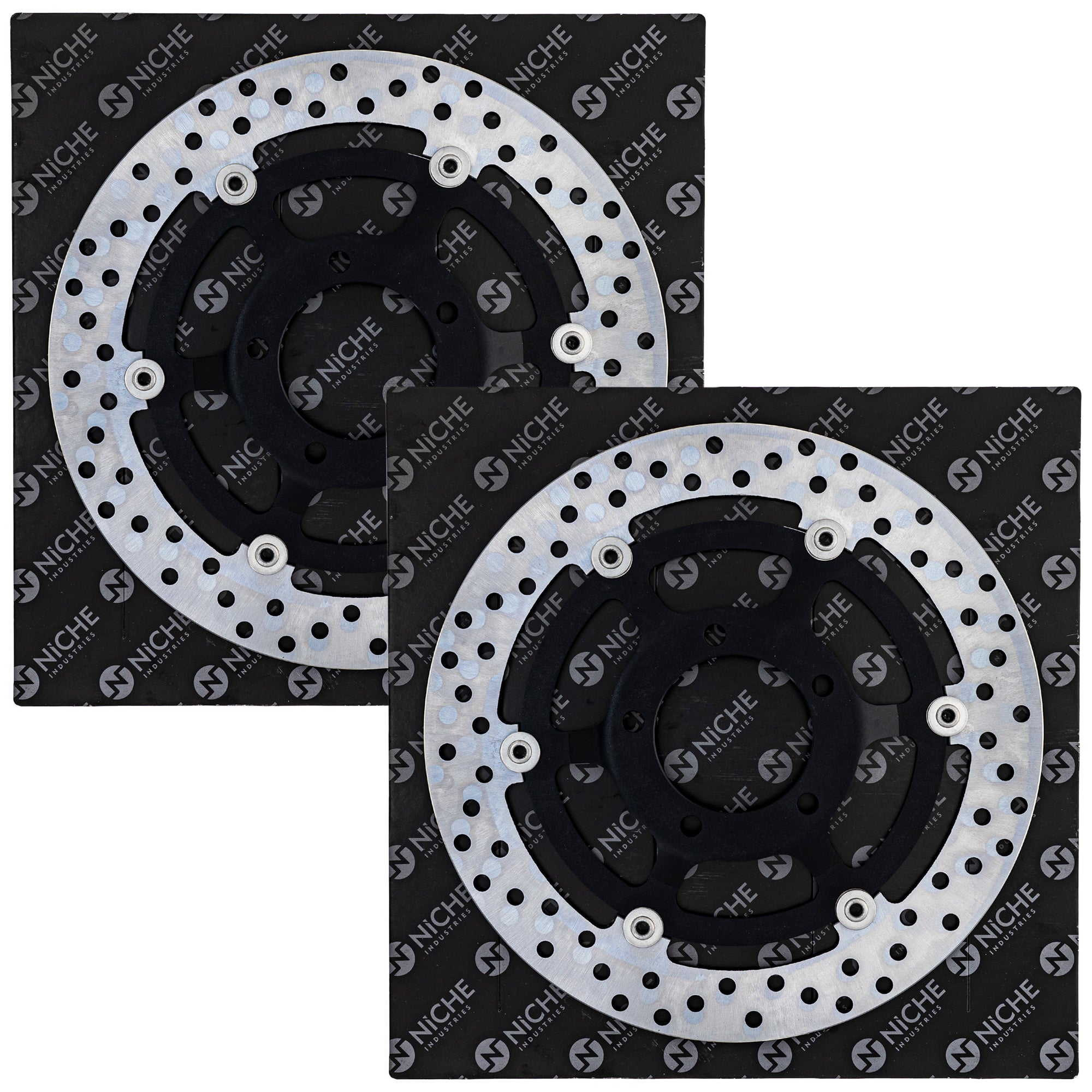 Front Brake Rotors Set 2-Pack for zOTHER TT600 Speed NICHE 519-CRT2644R