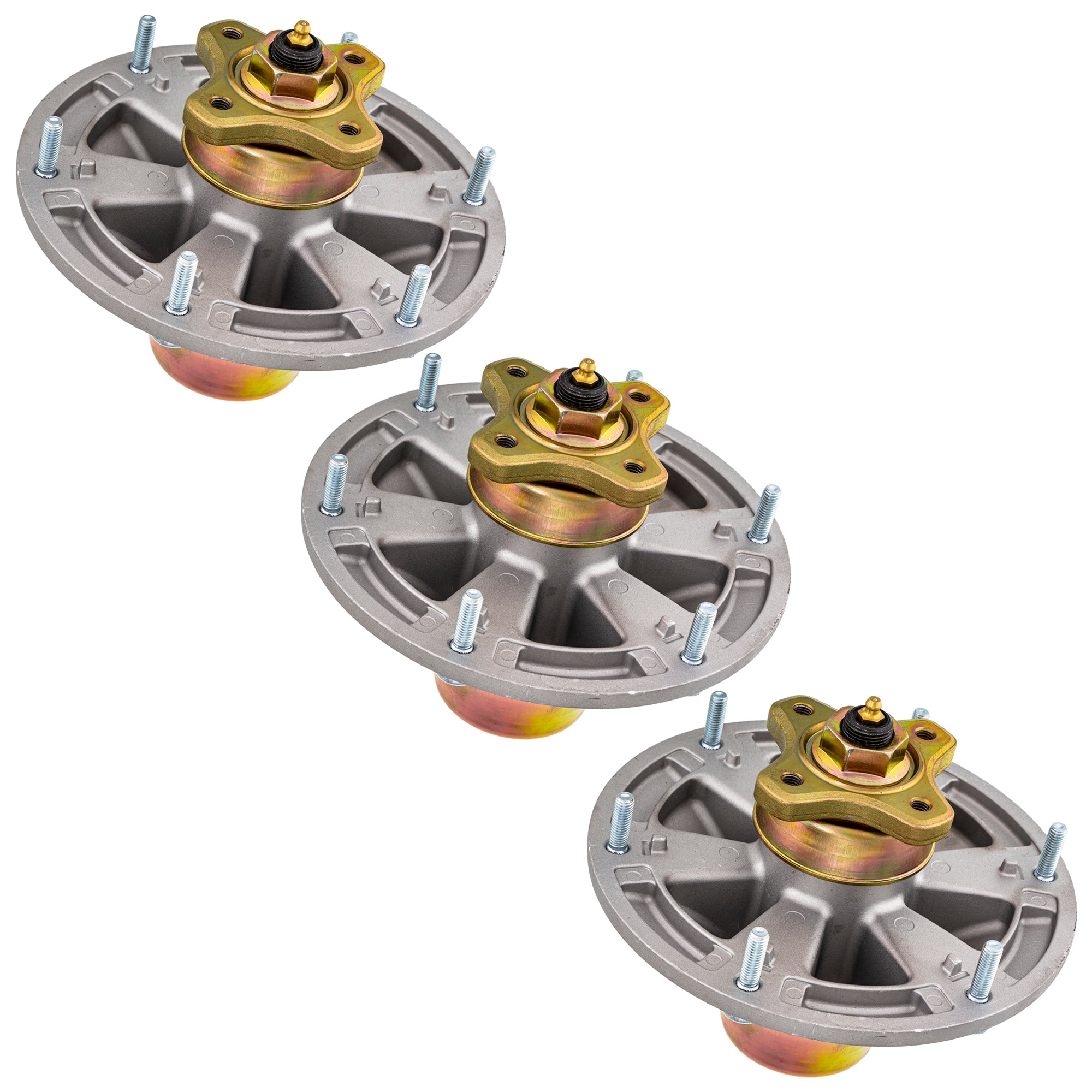 Deck Spindle Set 3-Pack for Stens John Deere Tiger Deere TCA20639 TCA24880 TCA17517 8TEN 810-CSP2270N