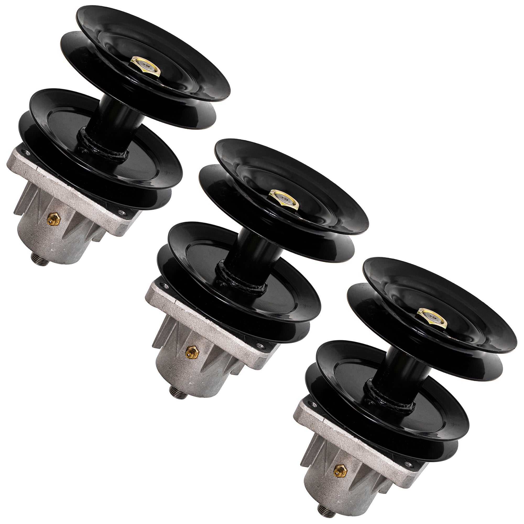 Spindle Double Pulley 3-Pack for Stens Rotary Oregon MTD Cub Cadet Troy-Bilt Pro Outdoor 8TEN 810-CSP2331N