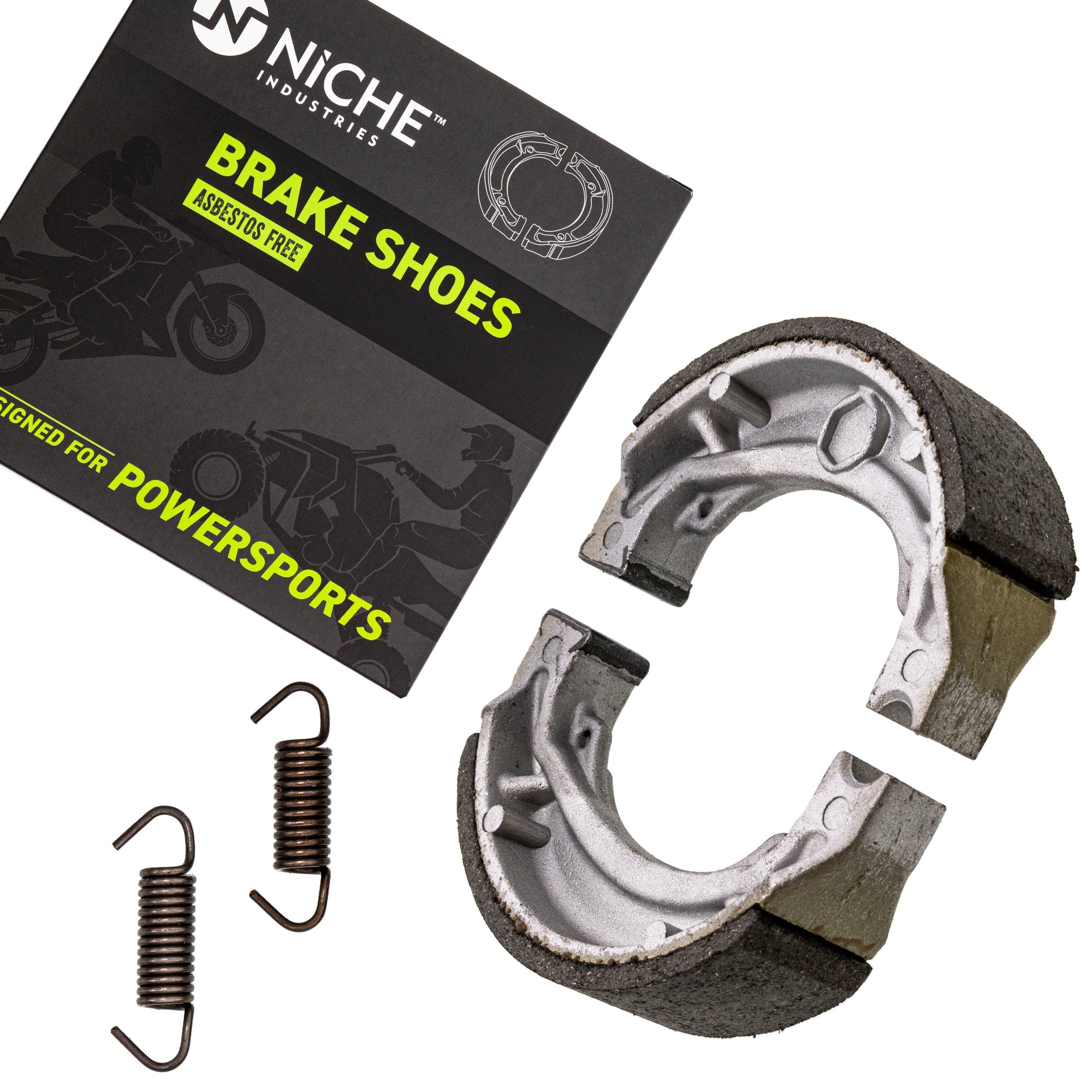 Rear Brake Shoe for Suzuki Quadsport 54401-43840 NICHE 519-KBR2242S