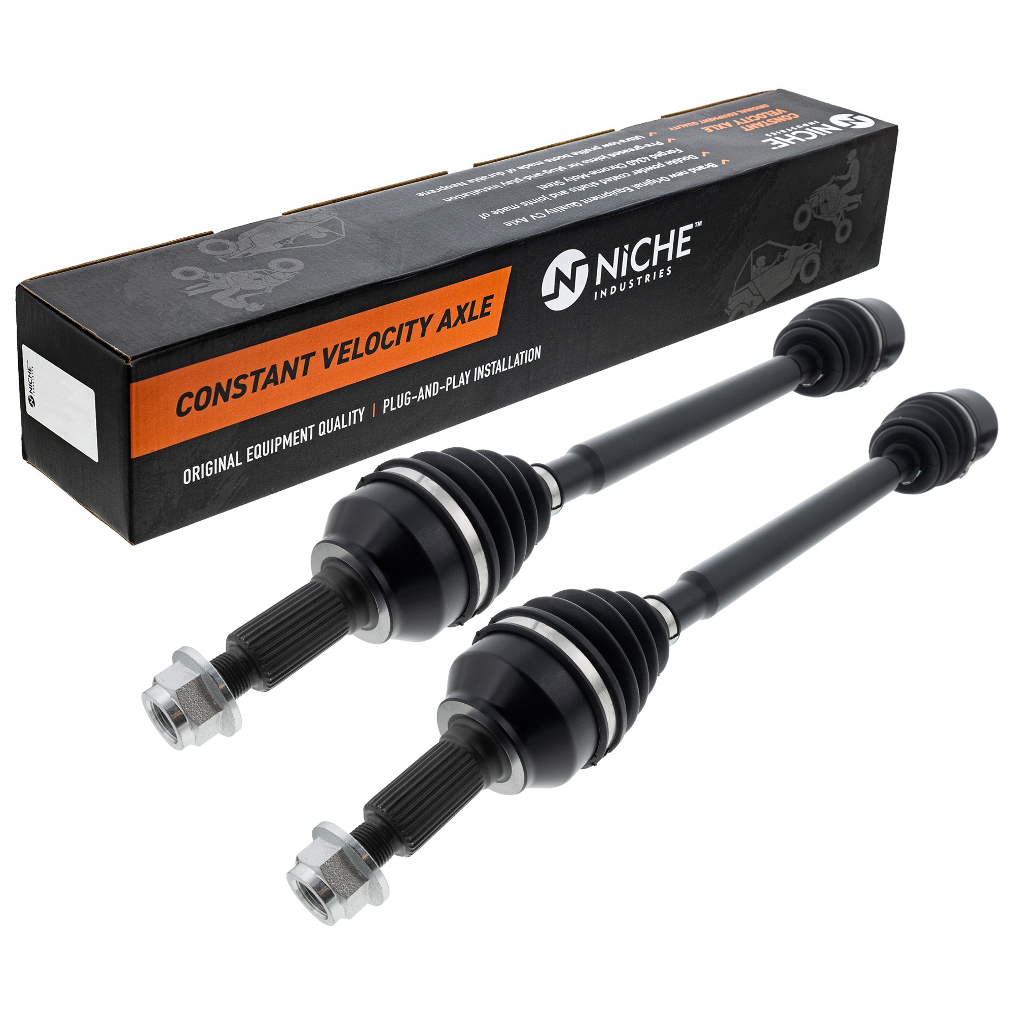 NICHE 519-KCA2661X High Strength CV Axle Set 2-Pack for