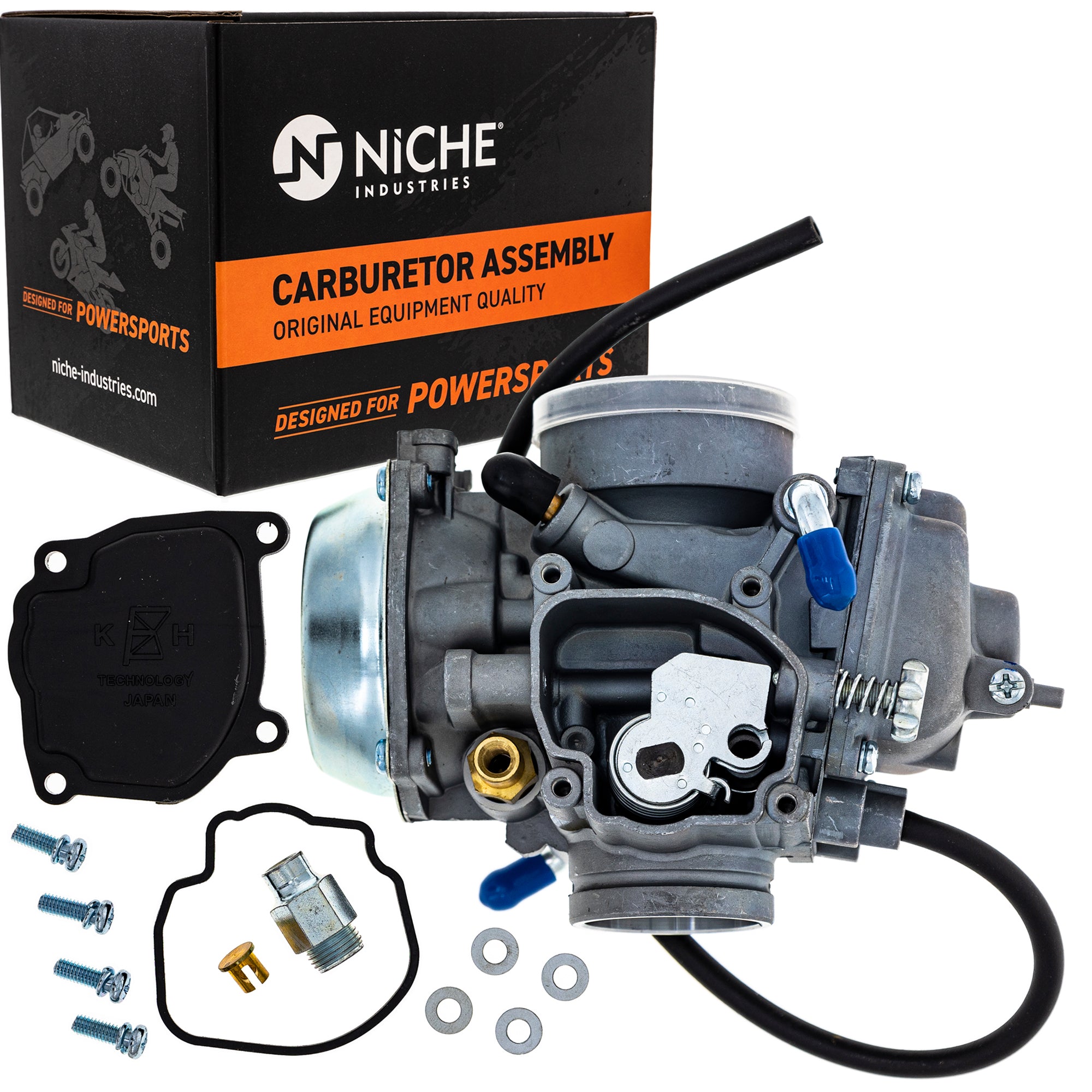 NICHE 519-KCR2288B Carburetor Assembly for zOTHER Polaris Trail