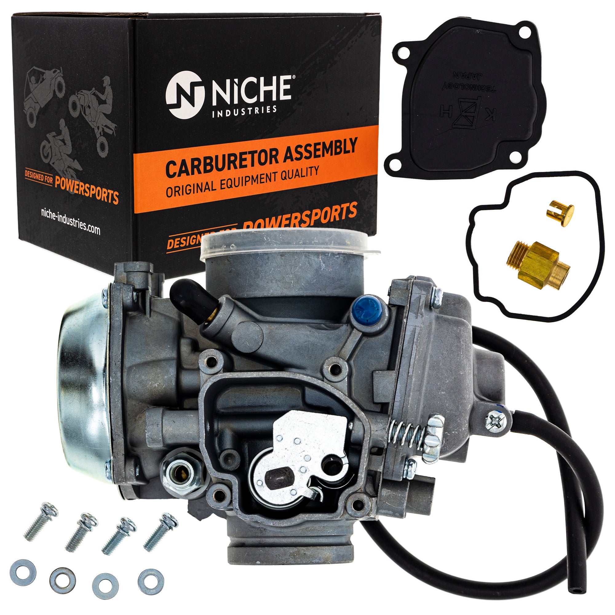 NICHE 519-KCR2295B Carburetor Assembly for Polaris Sportsman Ranger