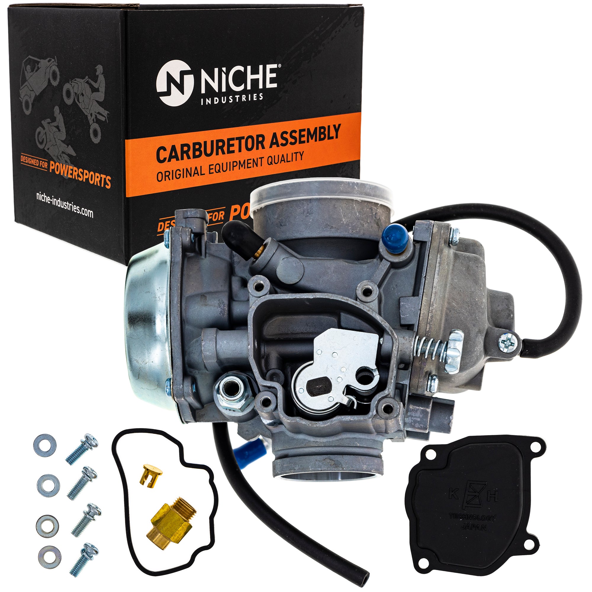 NICHE 519-KCR2297B Carburetor Assembly for Polaris Sportsman Hawkeye